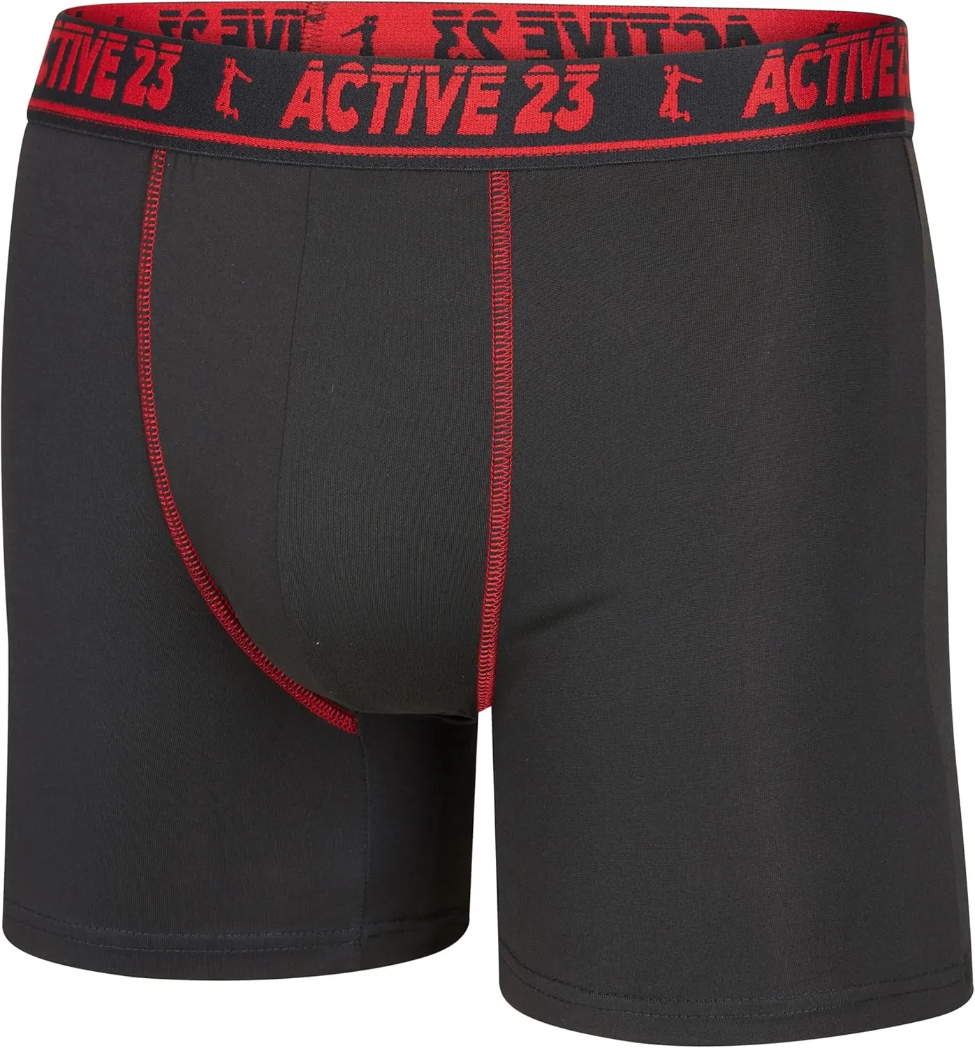 Mens 6, 8, or 10 Pack Dry Fit Performance Boxer Briefs for Men, Cooling Moisture Wicking Athletic Support Underwear