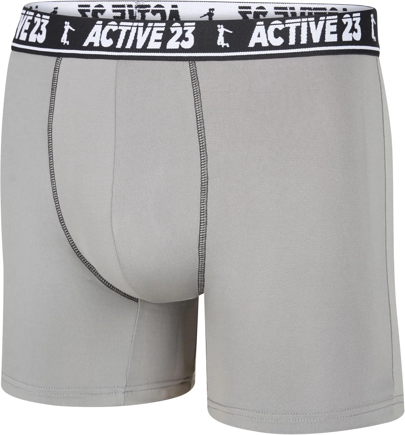 Mens 6, 8, or 10 Pack Dry Fit Performance Boxer Briefs for Men, Cooling Moisture Wicking Athletic Support Underwear
