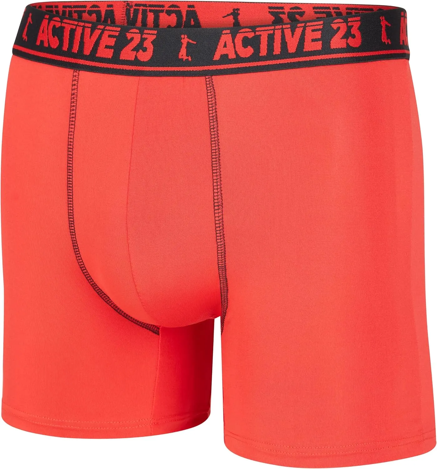 Mens 6, 8, or 10 Pack Dry Fit Performance Boxer Briefs for Men, Cooling Moisture Wicking Athletic Support Underwear