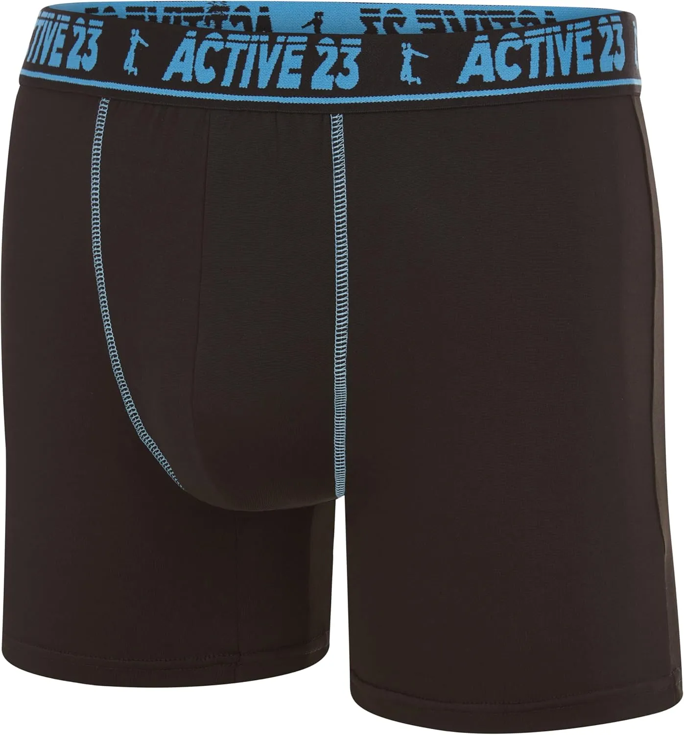 Mens 6 or 8 Pack Dry Fit Performance Boxer Briefs for Men, Cooling Moisture Wicking Athletic Support Underwear