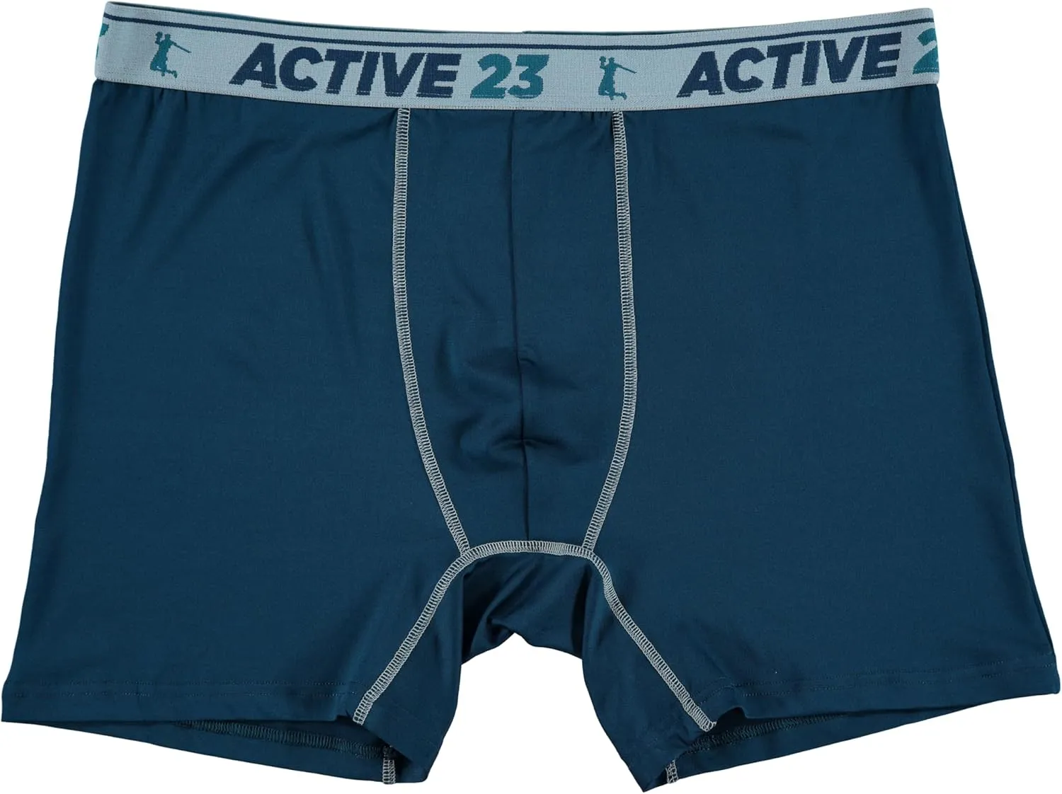 Mens 6 or 8 Pack Dry Fit Performance Boxer Briefs for Men, Cooling Moisture Wicking Athletic Support Underwear