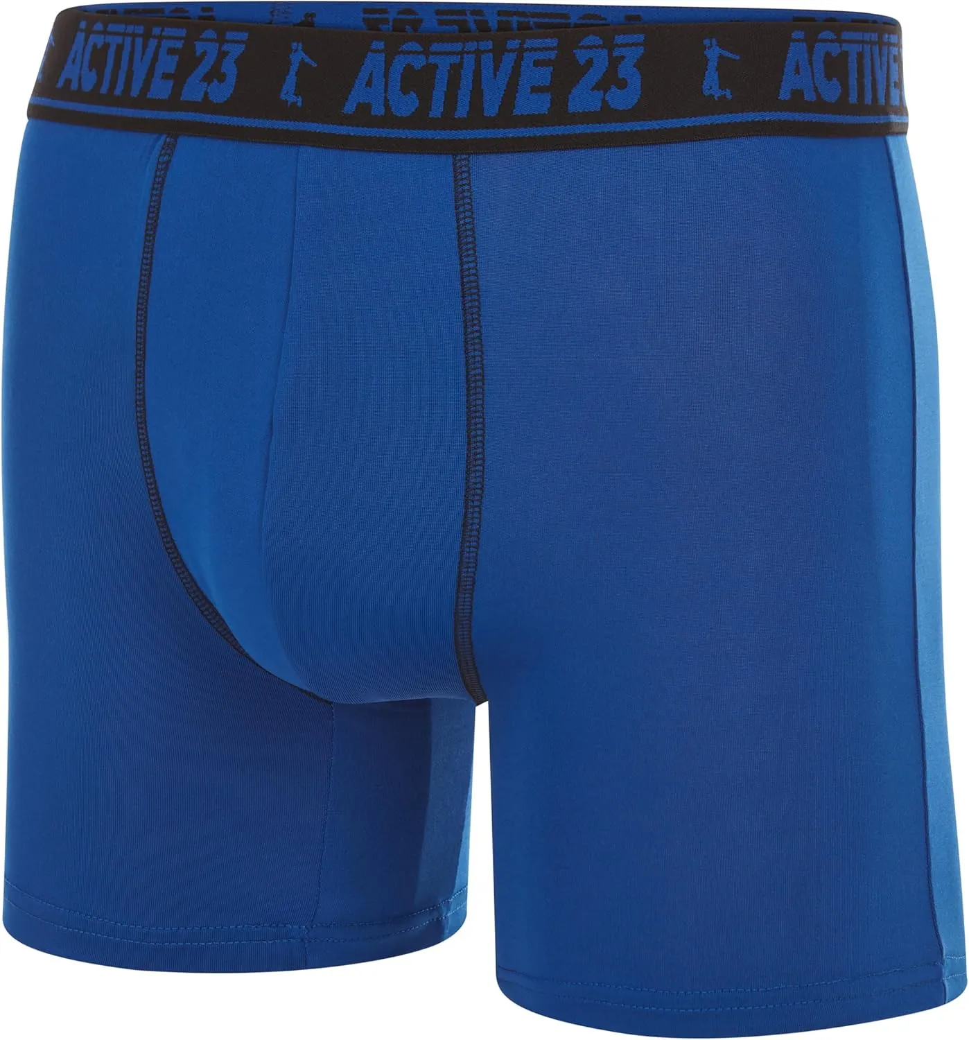 Mens 6 or 8 Pack Dry Fit Performance Boxer Briefs for Men, Cooling Moisture Wicking Athletic Support Underwear