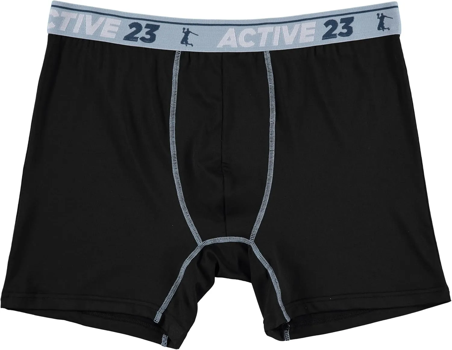 Mens 6 or 8 Pack Dry Fit Performance Boxer Briefs for Men, Cooling Moisture Wicking Athletic Support Underwear