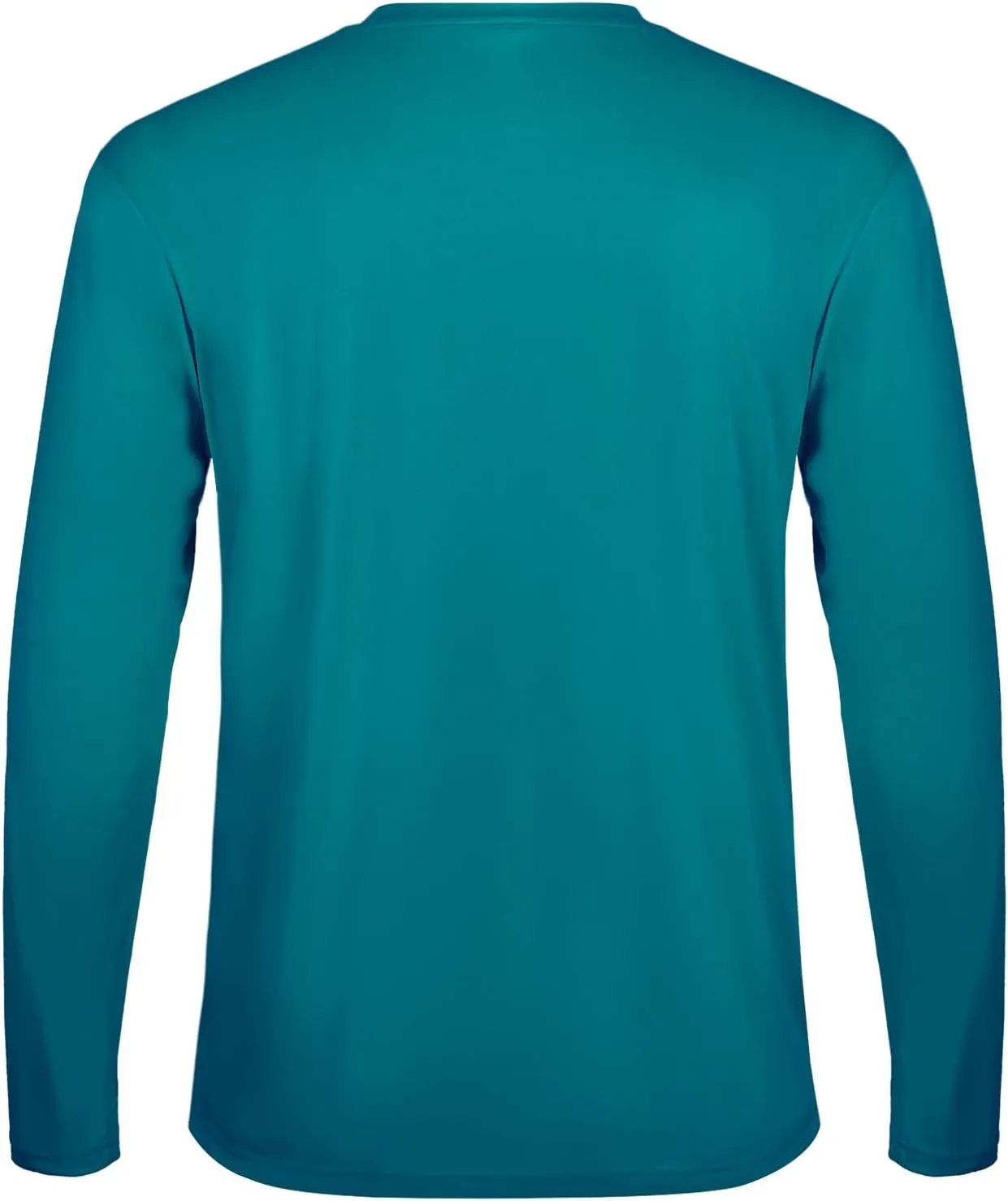 Men's Rash Guard Shirts UPF 50  Moisture Wicking Long Sleeve Chest Pocket Quick Dry Lightweight