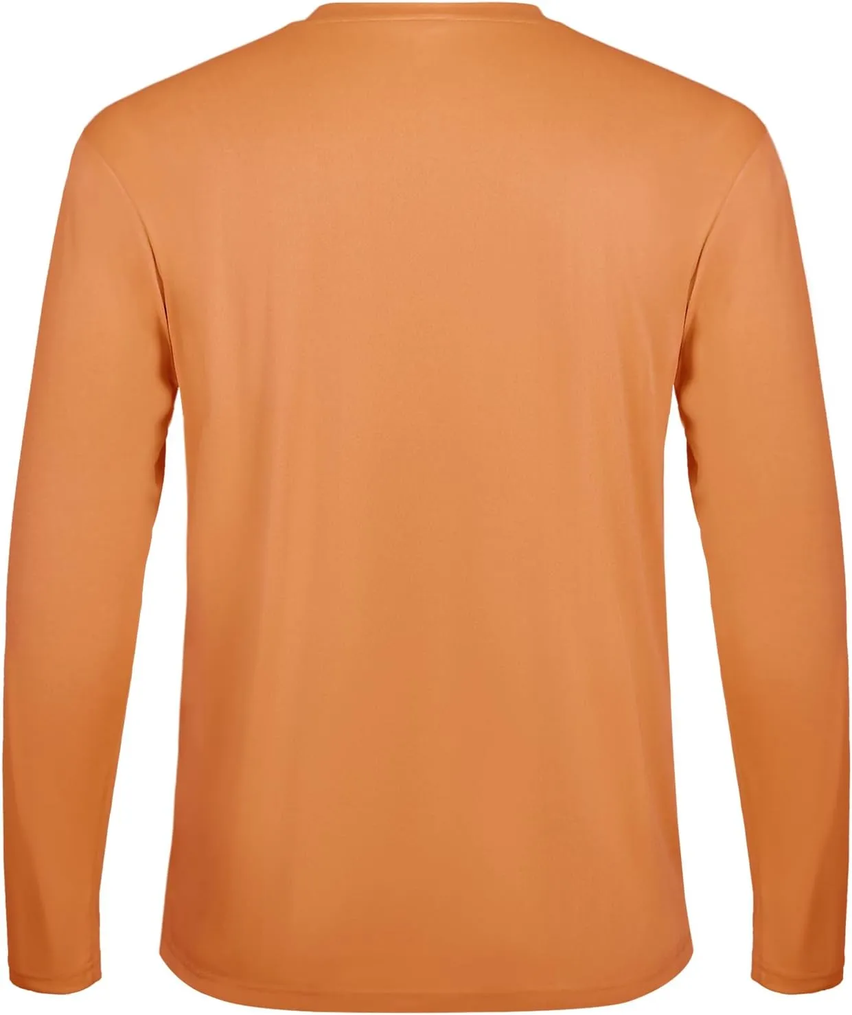 Men's Rash Guard Shirts UPF 50  Moisture Wicking Long Sleeve Chest Pocket Quick Dry Lightweight