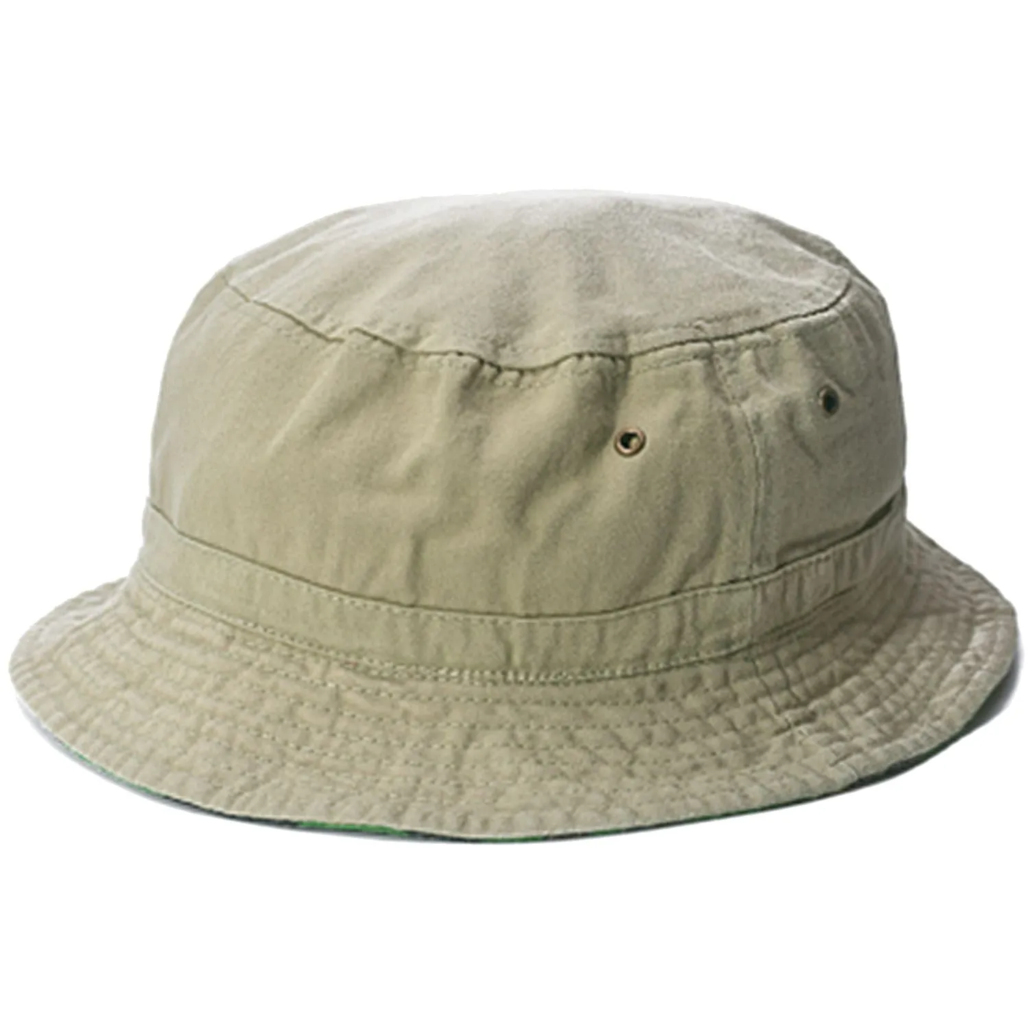 Mens Reversible Camouflage Bucket Hat In 100% Cotton