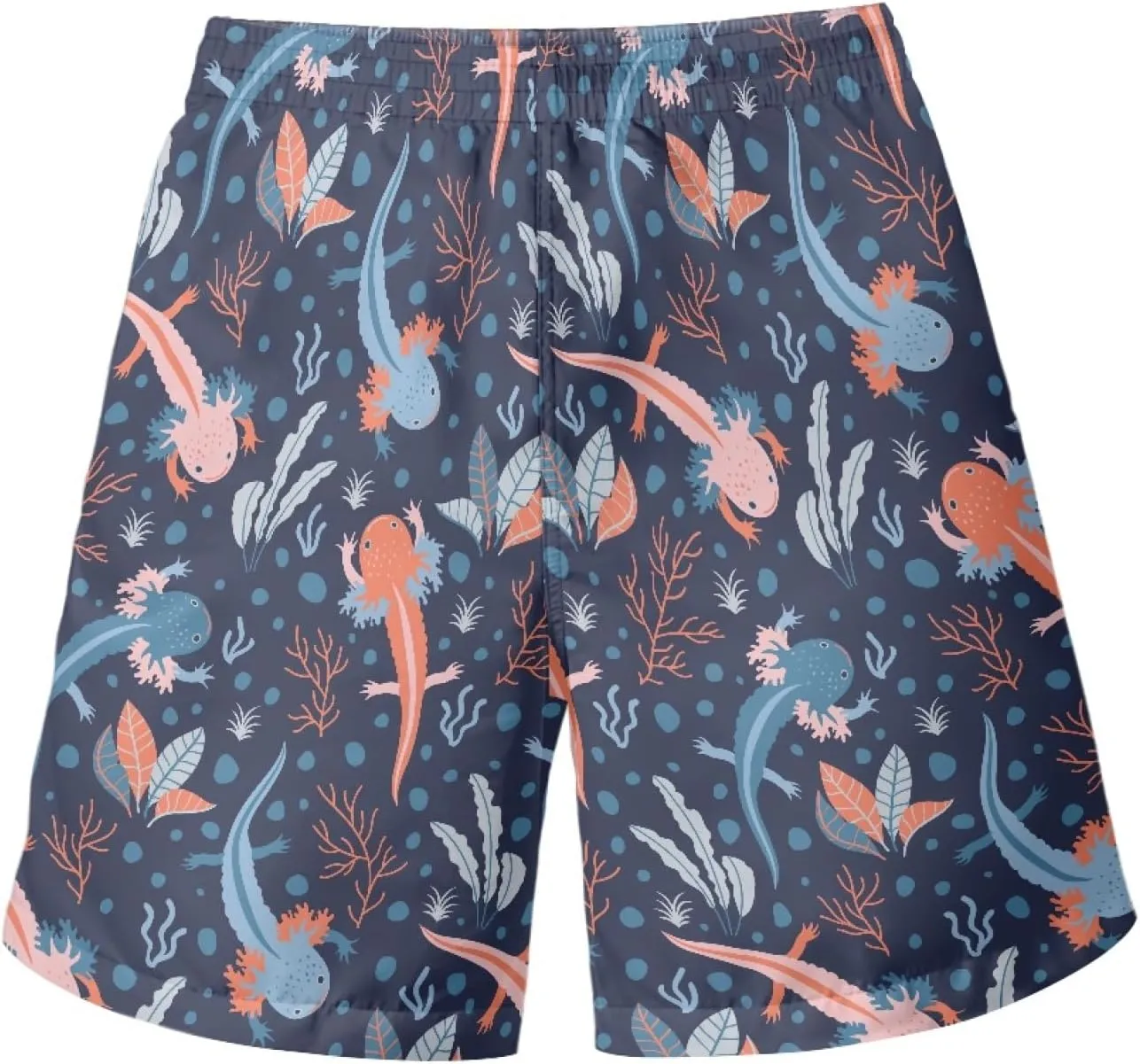 Men's Swim Trunk,Fashion Quick-Dry Beach Board Shorts with Mesh Lining Pockets