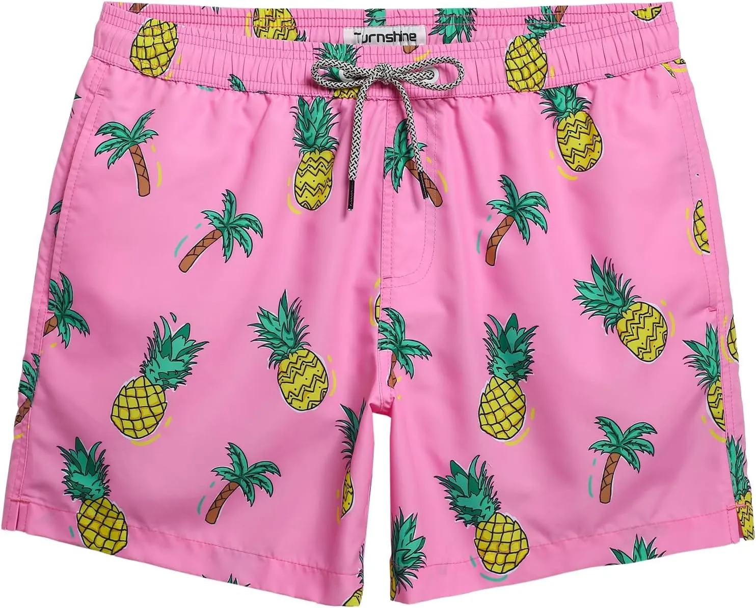 Mens Swim Trunks 5 Inch Swimming Shorts with Mesh Lining Quick Dry Bathing Suits for Men Swimwear