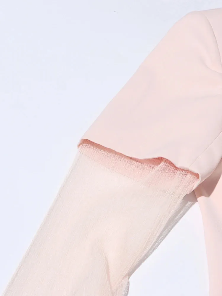 Mesh Blazer