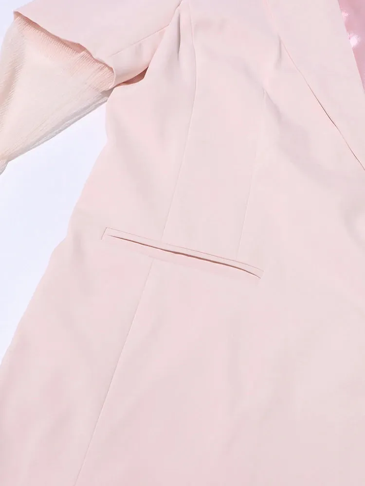Mesh Blazer