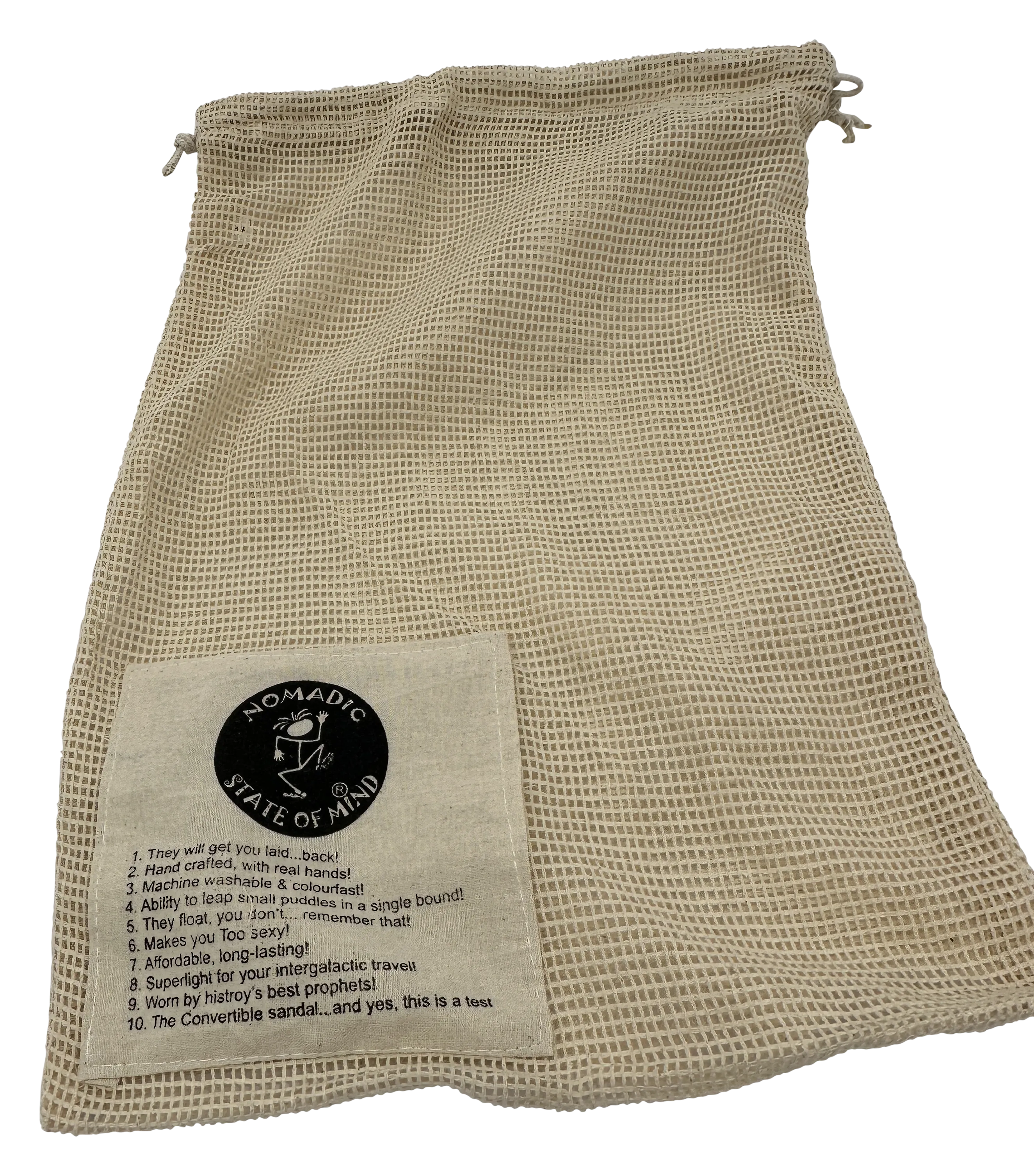 Mesh Sandal Bag