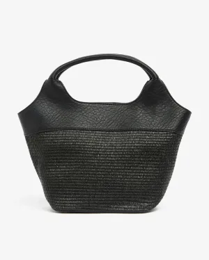 Miller Tote Bag - Black Weave