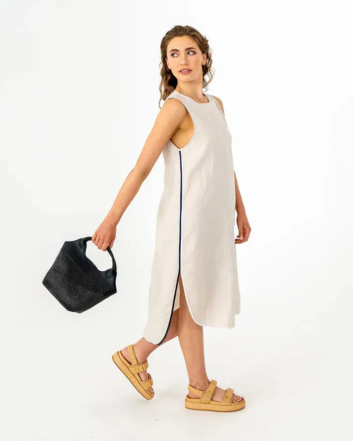 Miller Tote Bag - Black Weave
