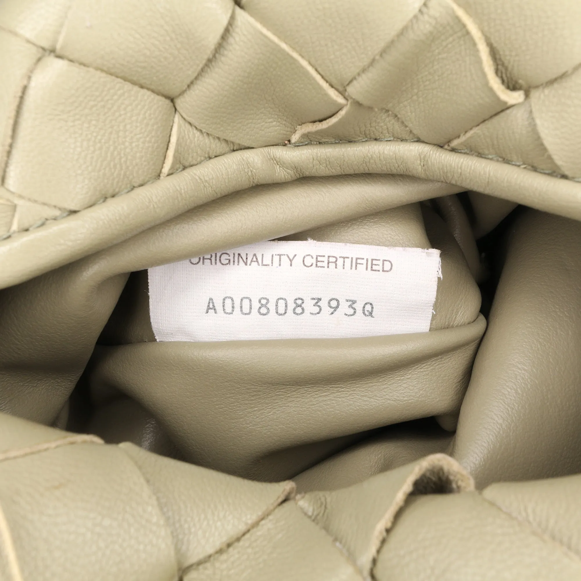 Mini Calfskin Intrecciato Hop Satchel