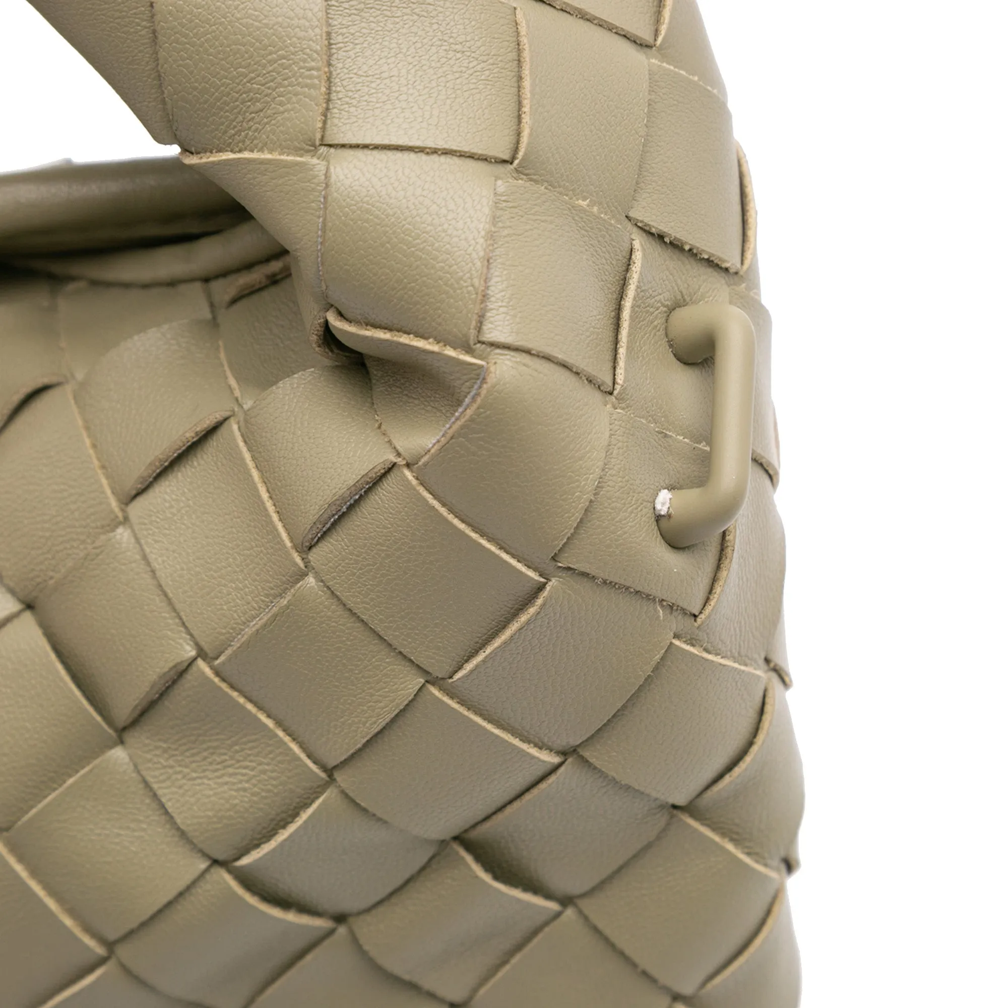 Mini Calfskin Intrecciato Hop Satchel