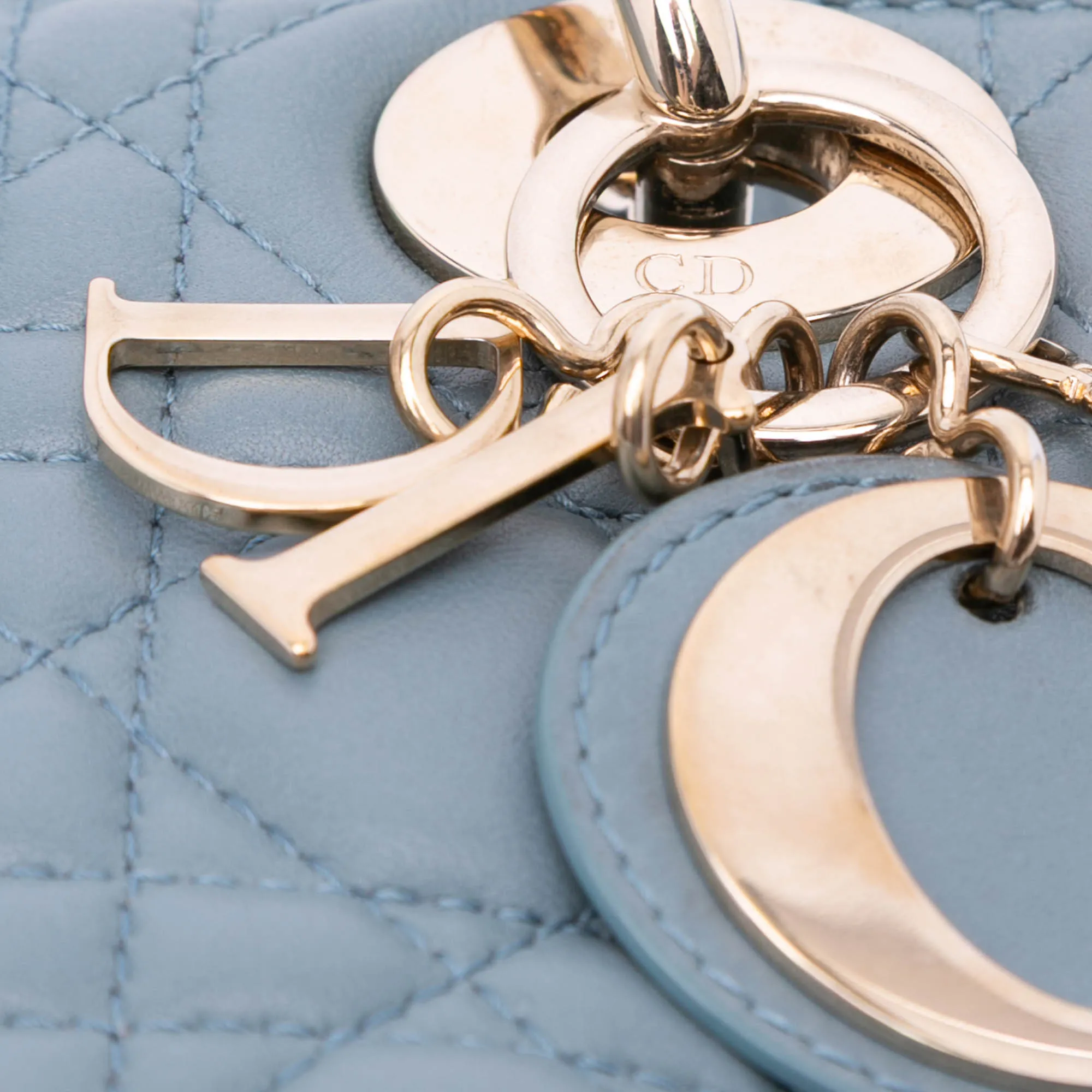 Mini Lambskin Cannage Lady Dior