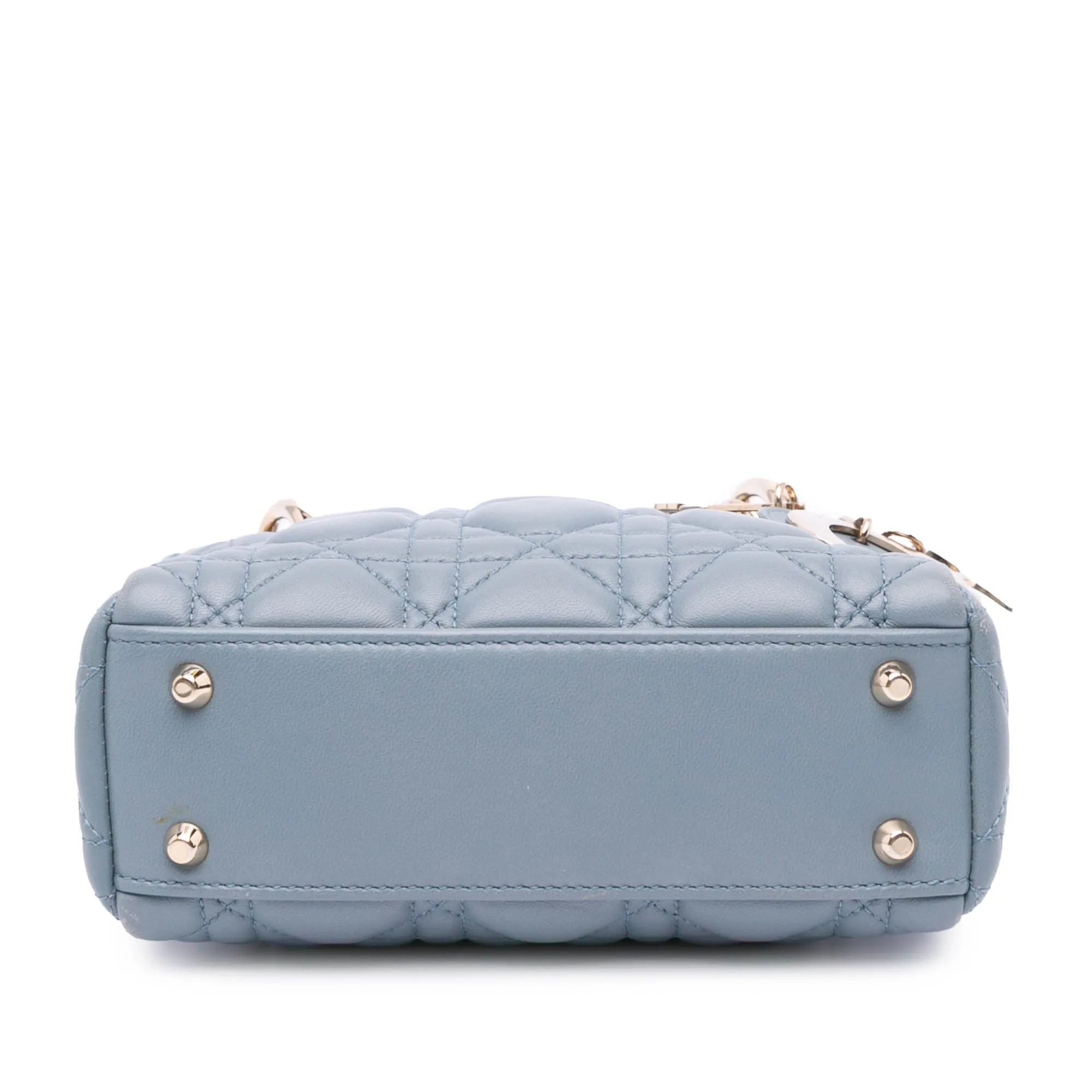 Mini Lambskin Cannage Lady Dior
