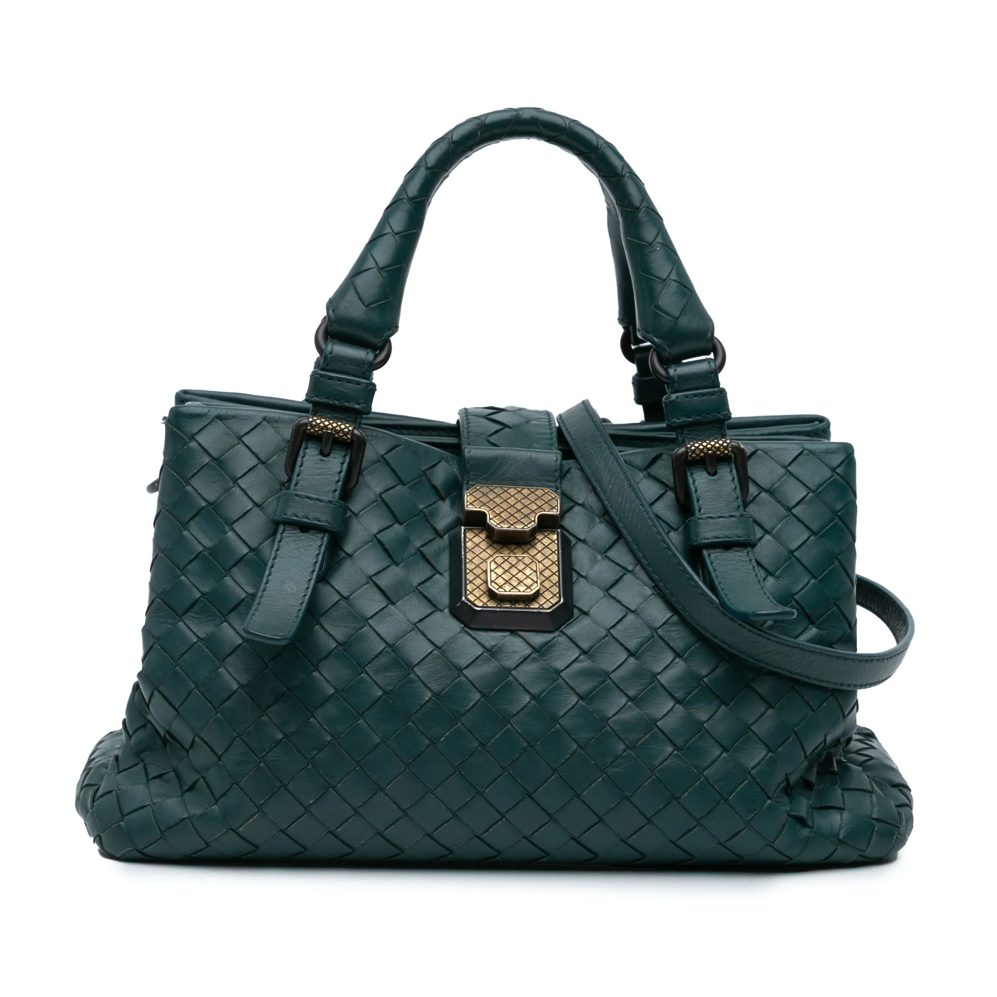 Mini Nappa Intrecciato Roma Satchel
