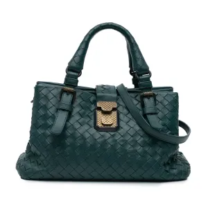 Mini Nappa Intrecciato Roma Satchel