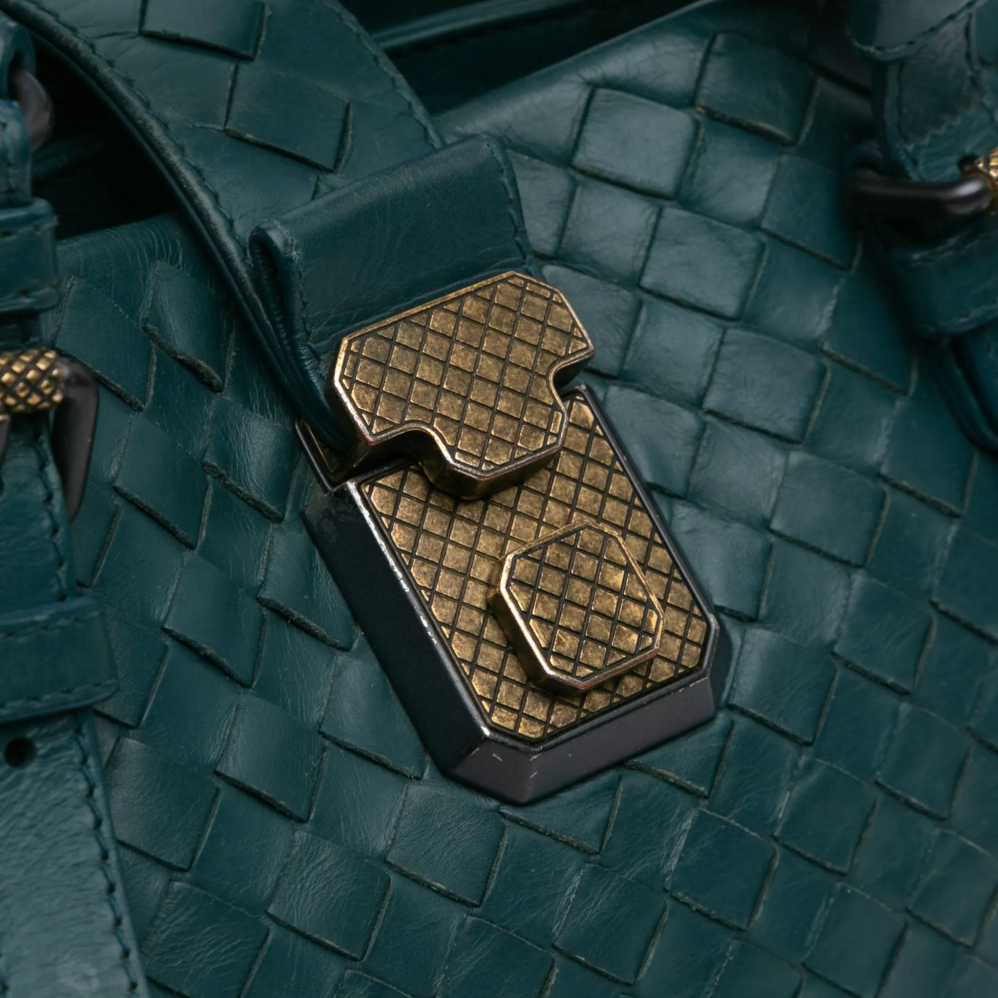 Mini Nappa Intrecciato Roma Satchel