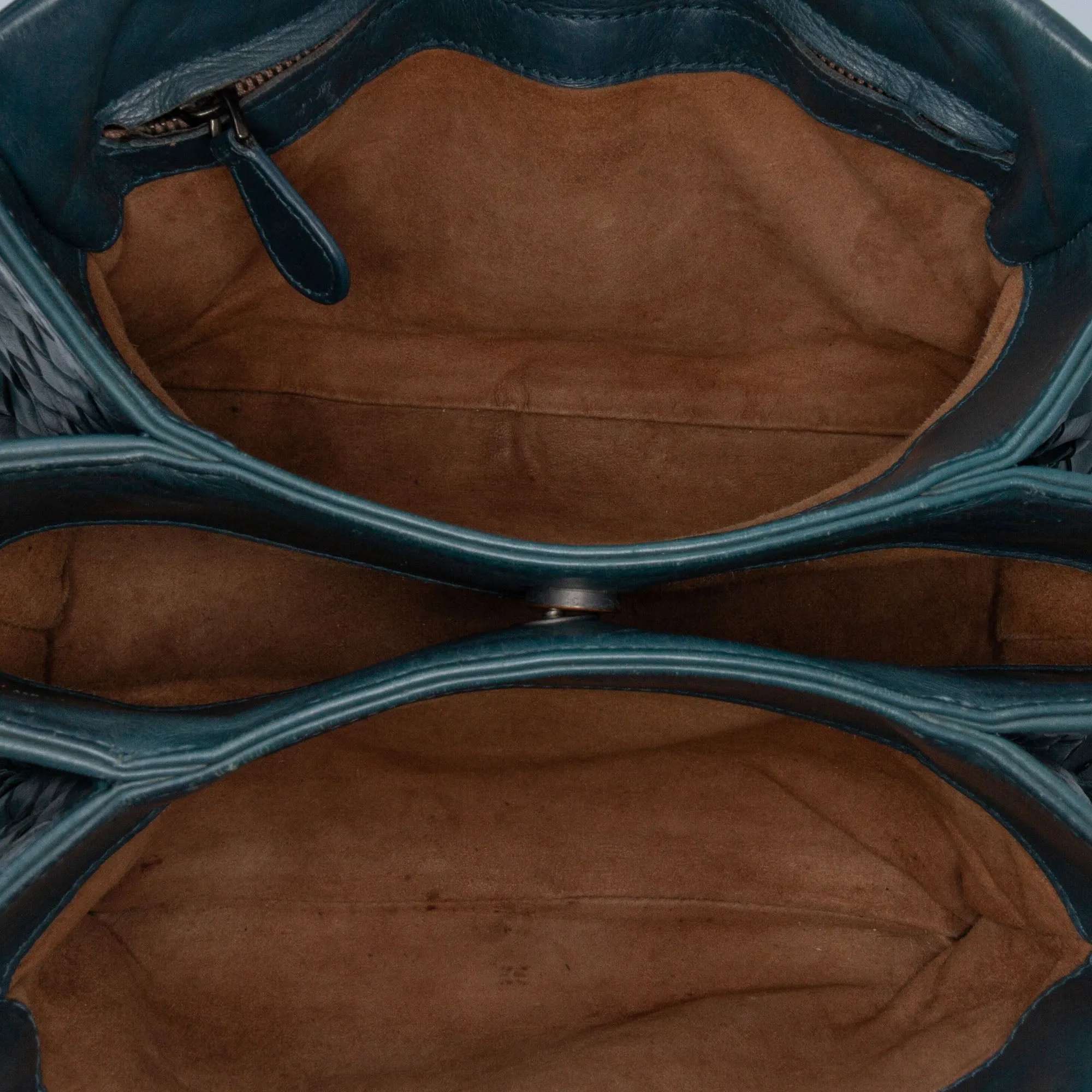 Mini Nappa Intrecciato Roma Satchel