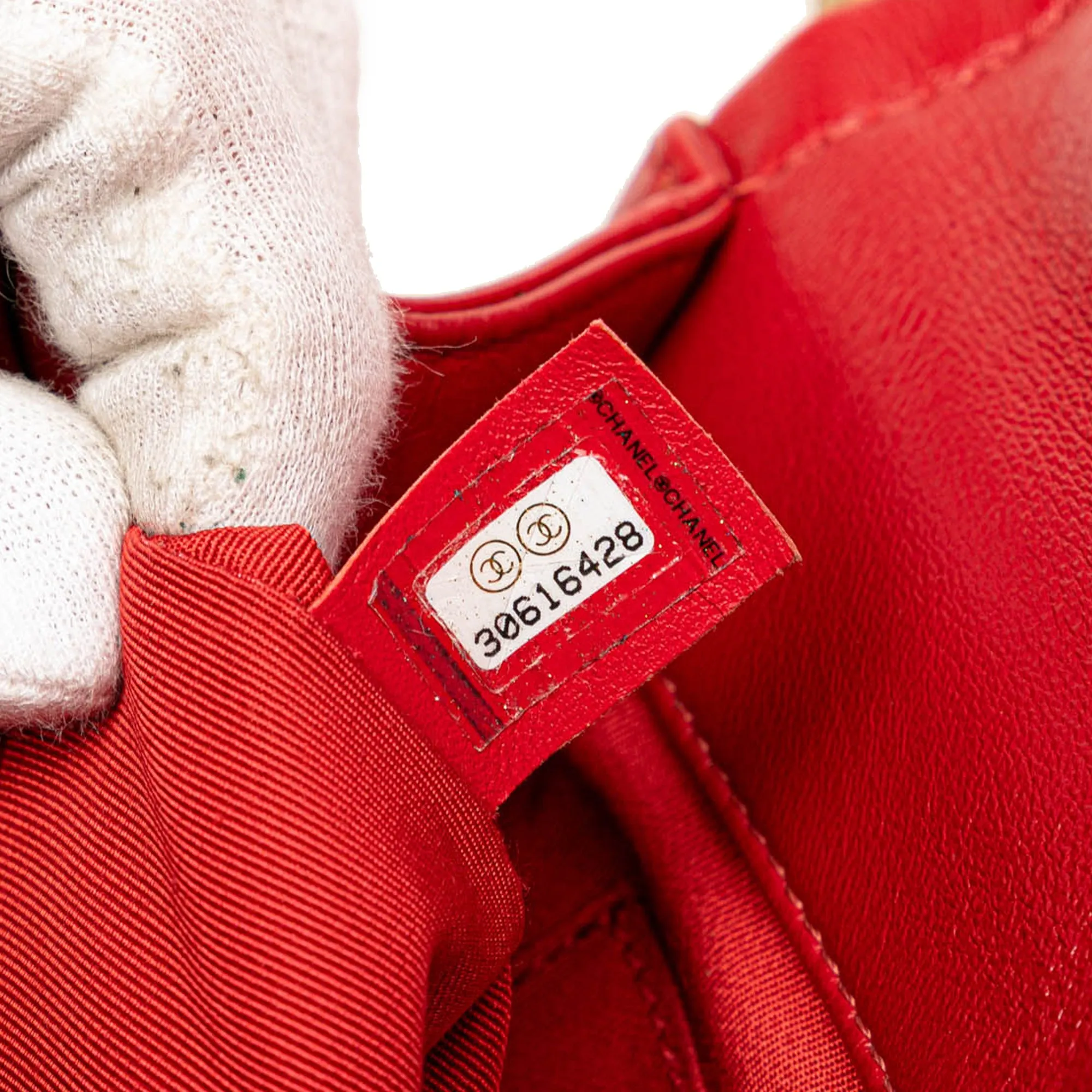 Mini Quilted Lambskin Soft Square Flap