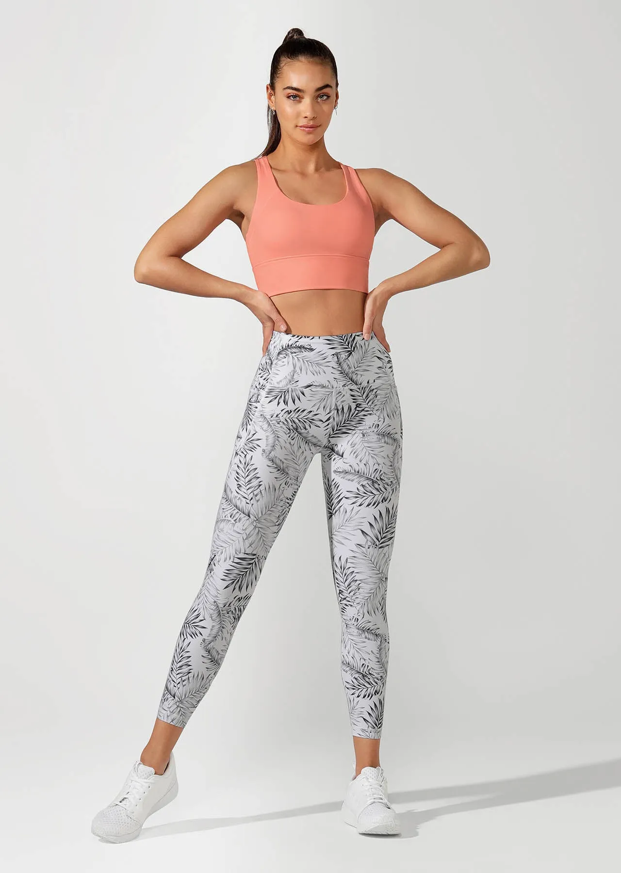 Minimal Long Line Racer Sports Bra
