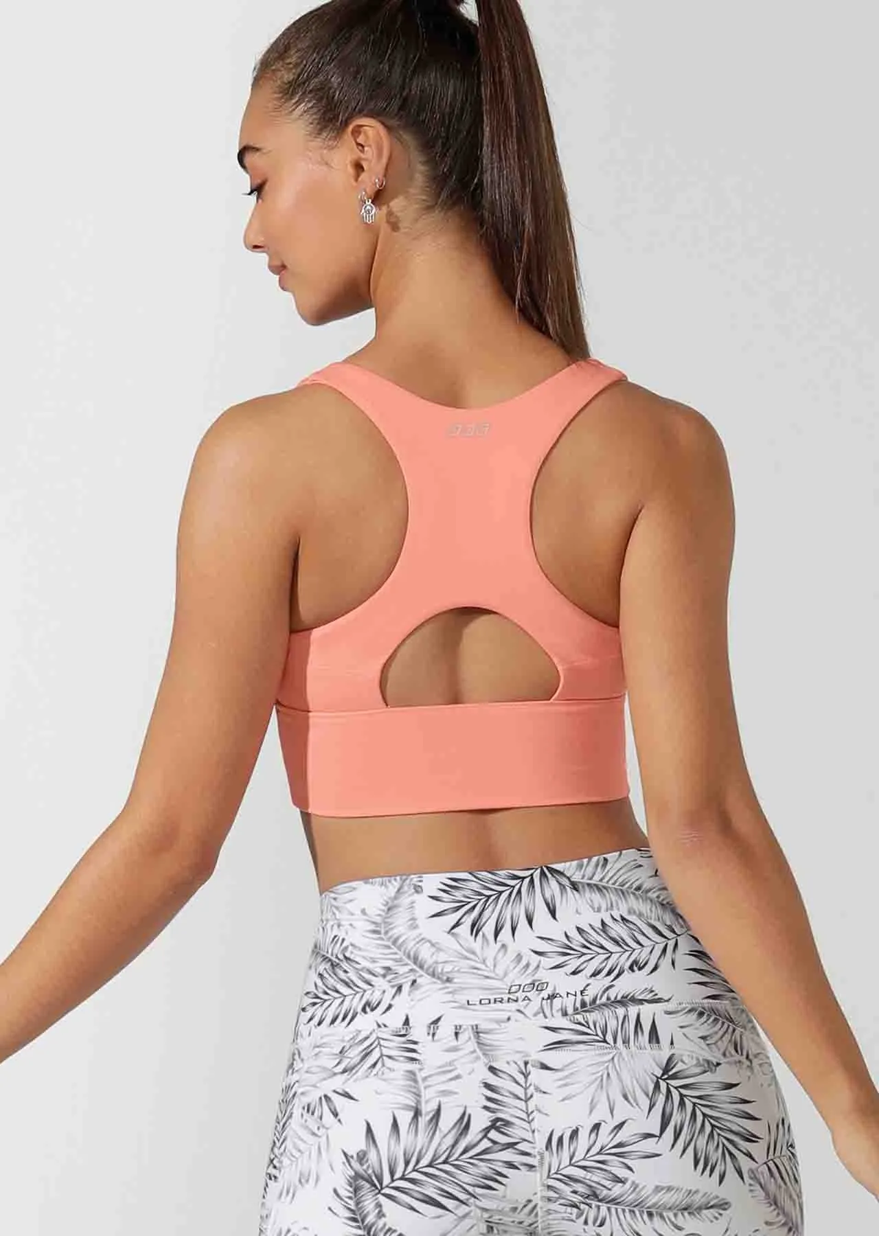 Minimal Long Line Racer Sports Bra