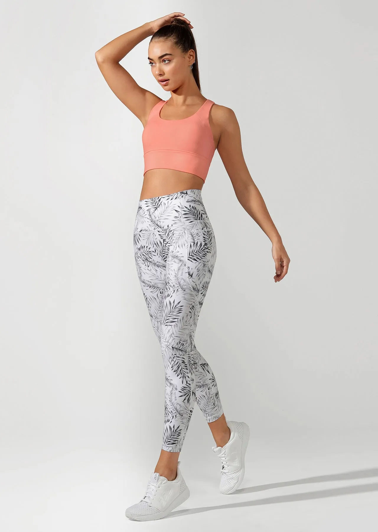 Minimal Long Line Racer Sports Bra