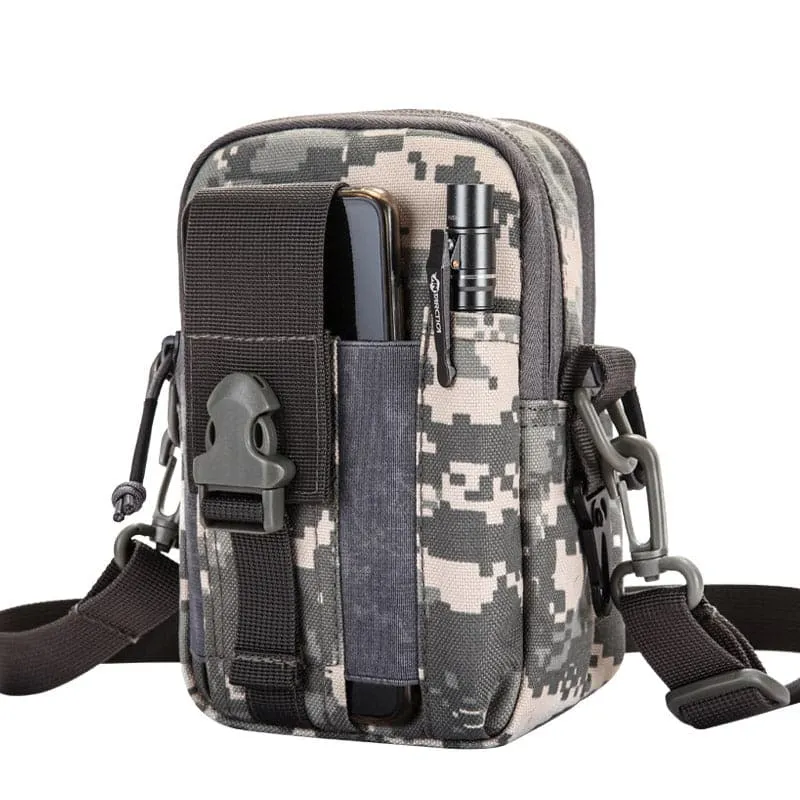 Molle EDC Tactical Pouch Waist Bag with Cell Phone Holster