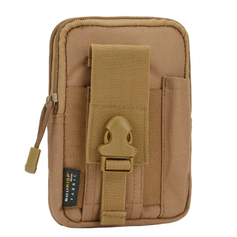 Molle EDC Tactical Pouch Waist Bag with Cell Phone Holster
