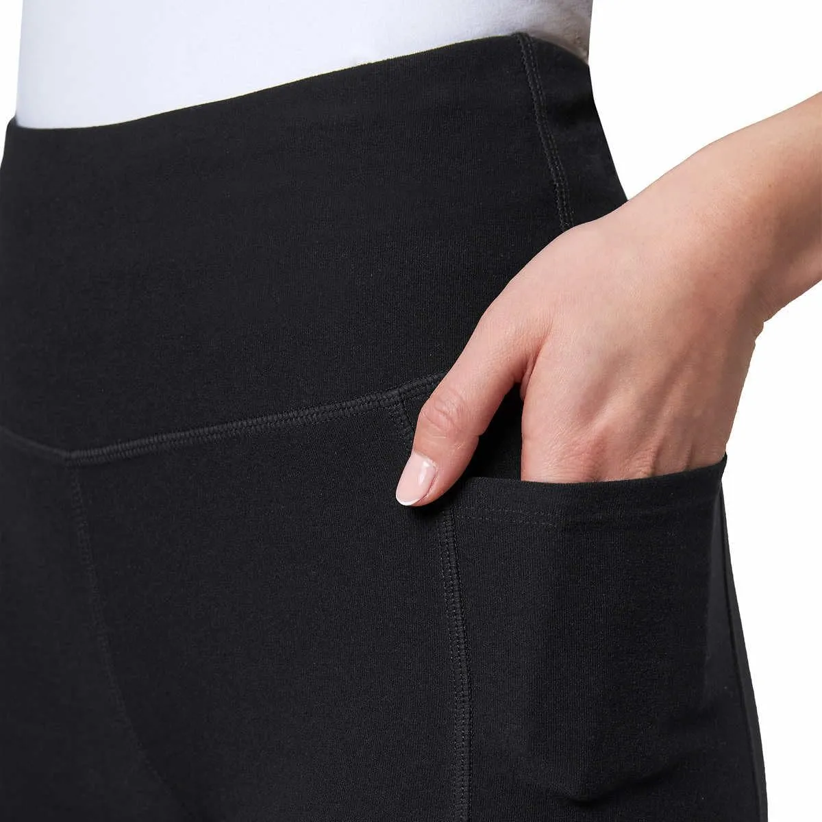 Mondetta Womens Midweight High Waisted Bike Shorts