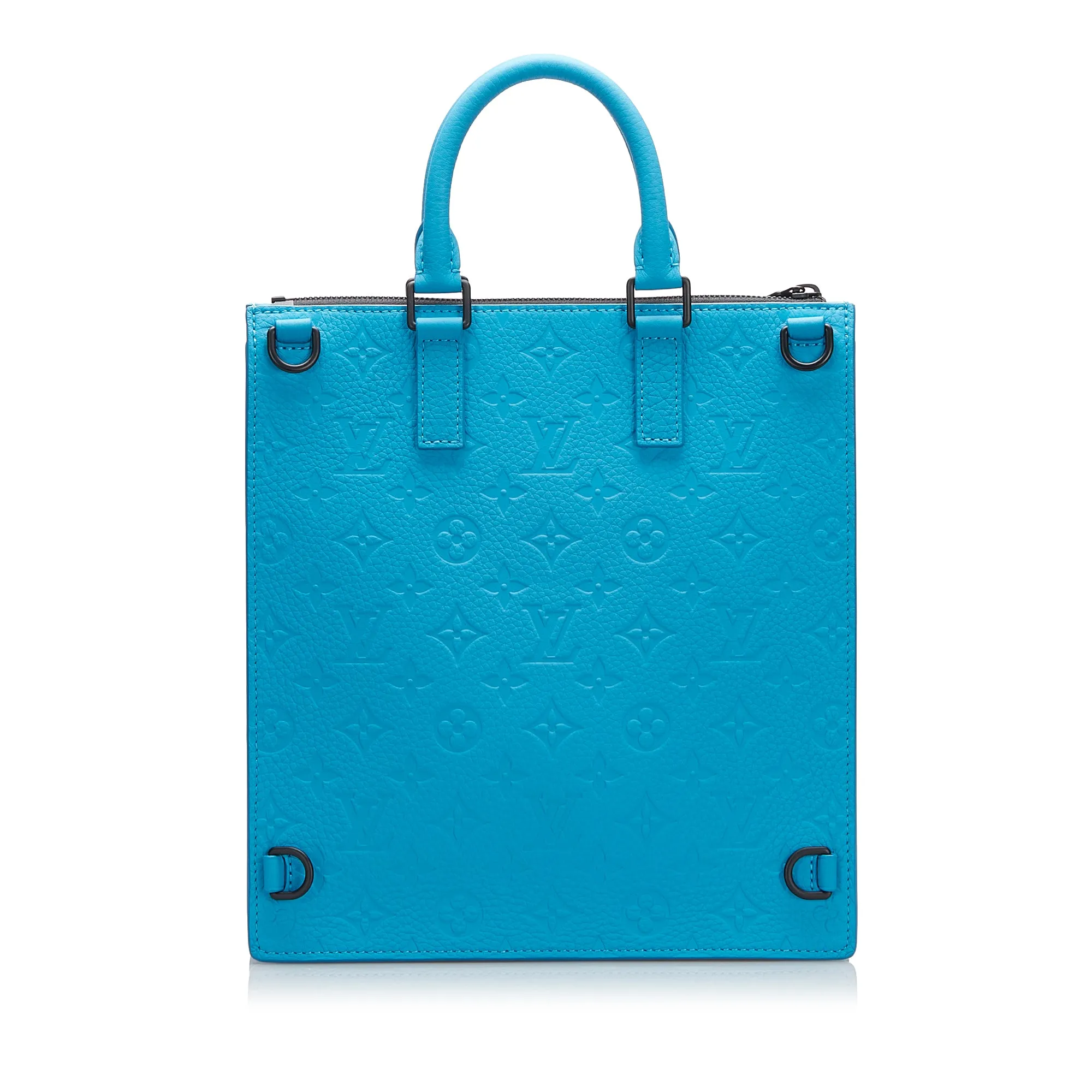 Monogram Taurillon Sac Plat