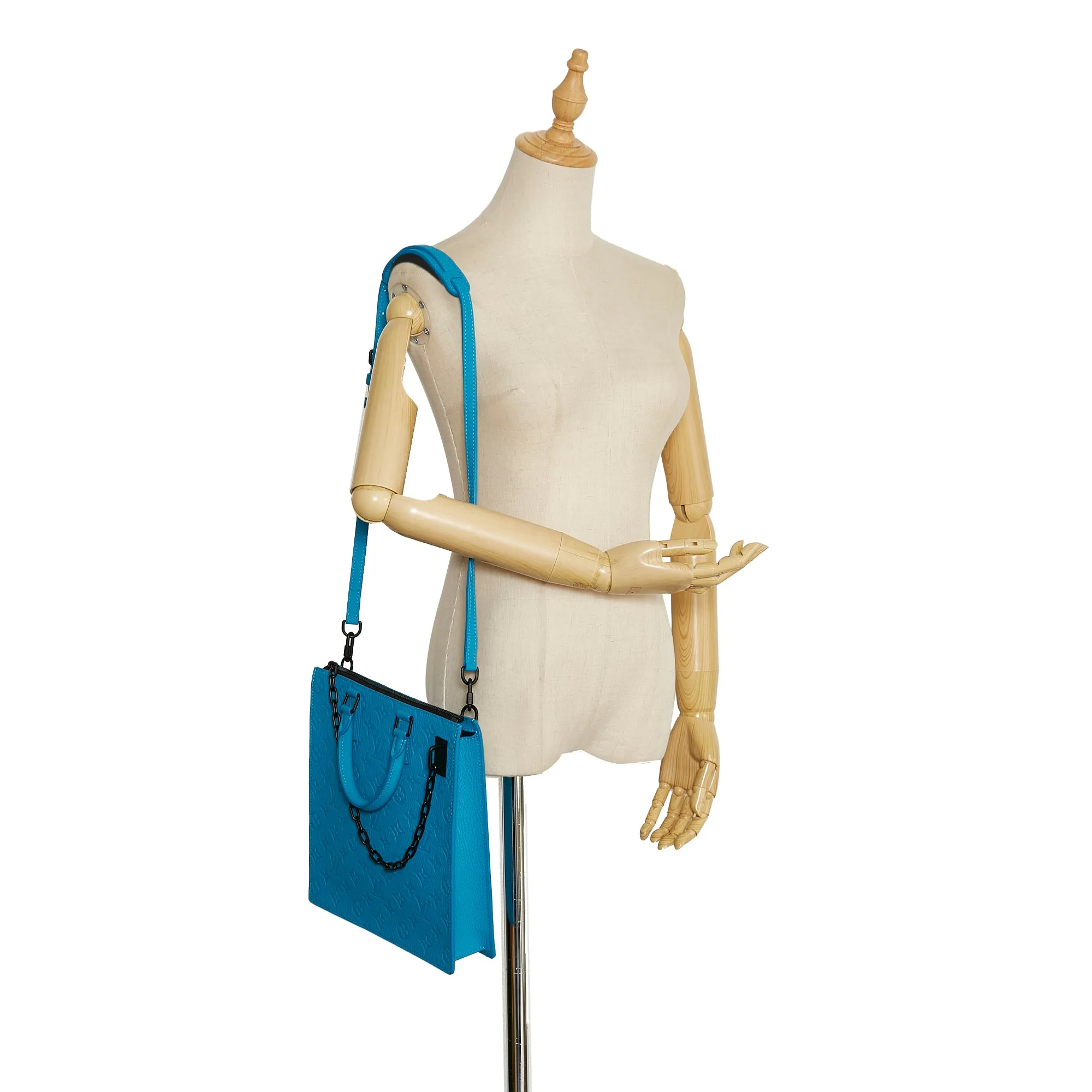 Monogram Taurillon Sac Plat