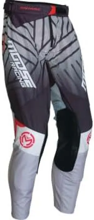 Moose Racing Sahara Motorcycle Pants Black/White MX Off-Road Trail Riding Mesh Pants Adult Size 34