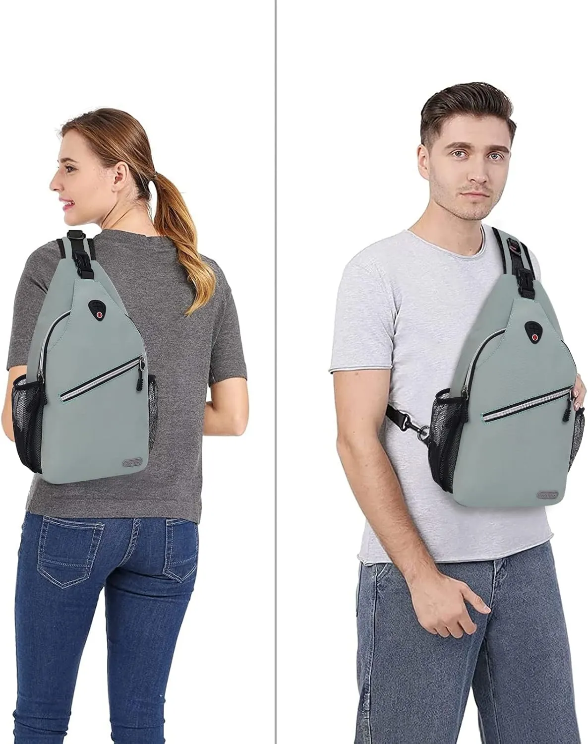 MOSISO Sling Backpack, Multipurpose Crossbody Shoulder Bag Travel Hiking Daypack