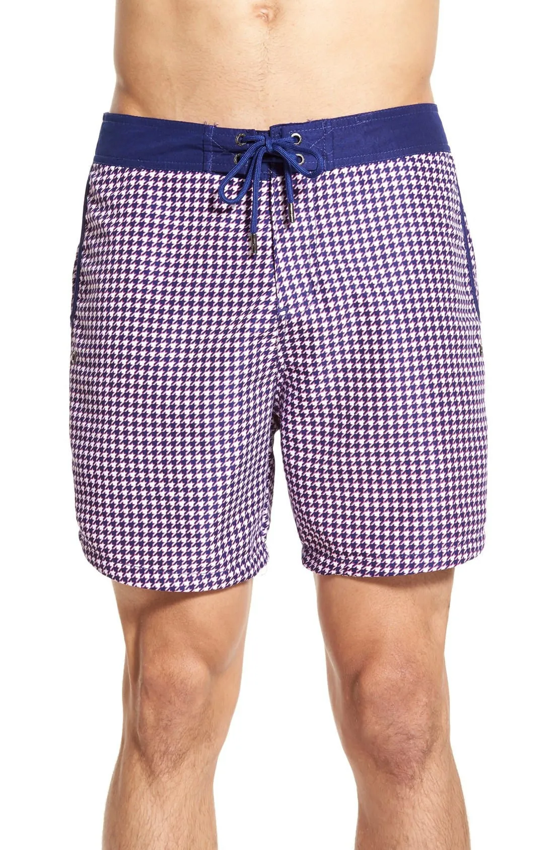 Mr. Swim Houndstooth Swim Trunks