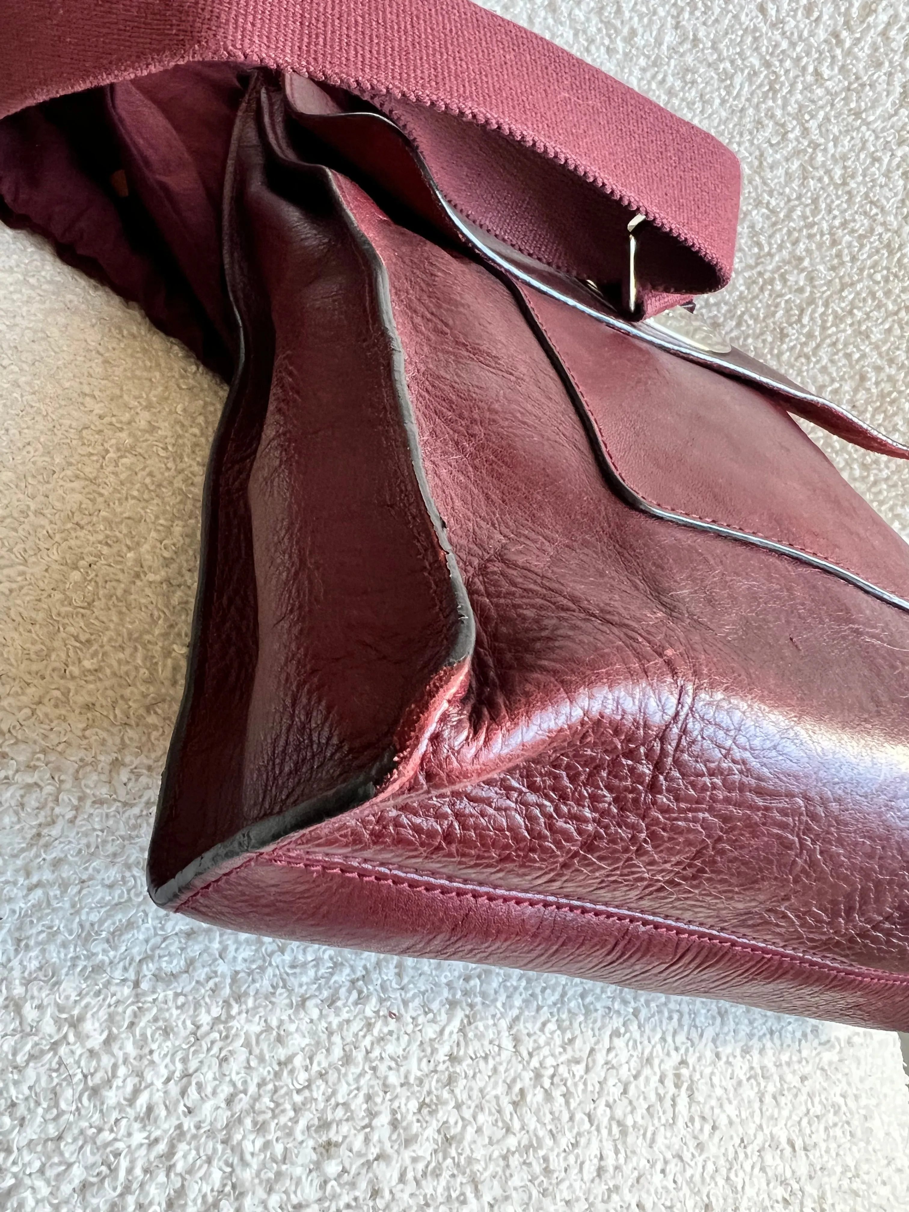Mulberry Large Oxblood Antony (RRP £695)