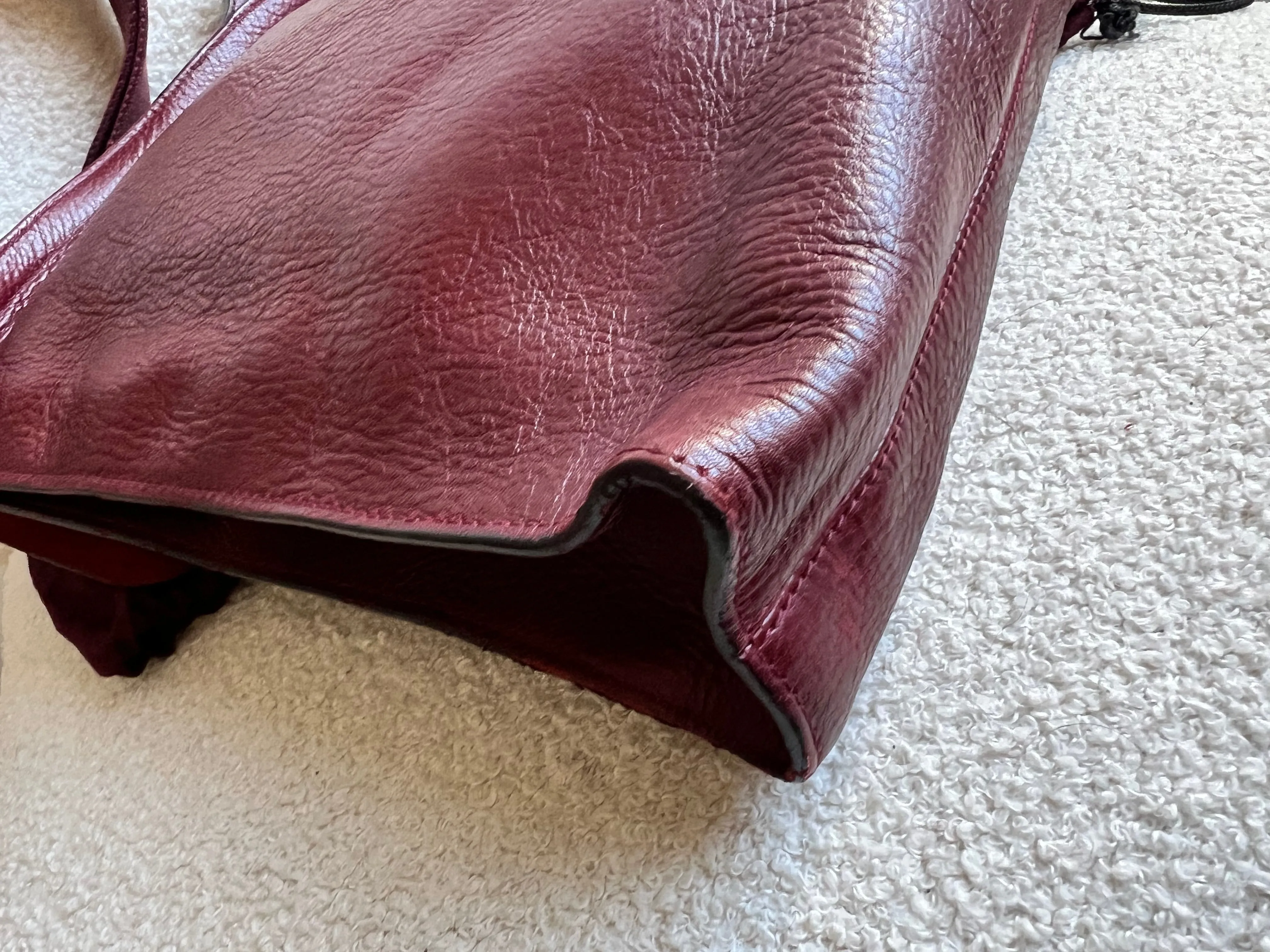 Mulberry Large Oxblood Antony (RRP £695)