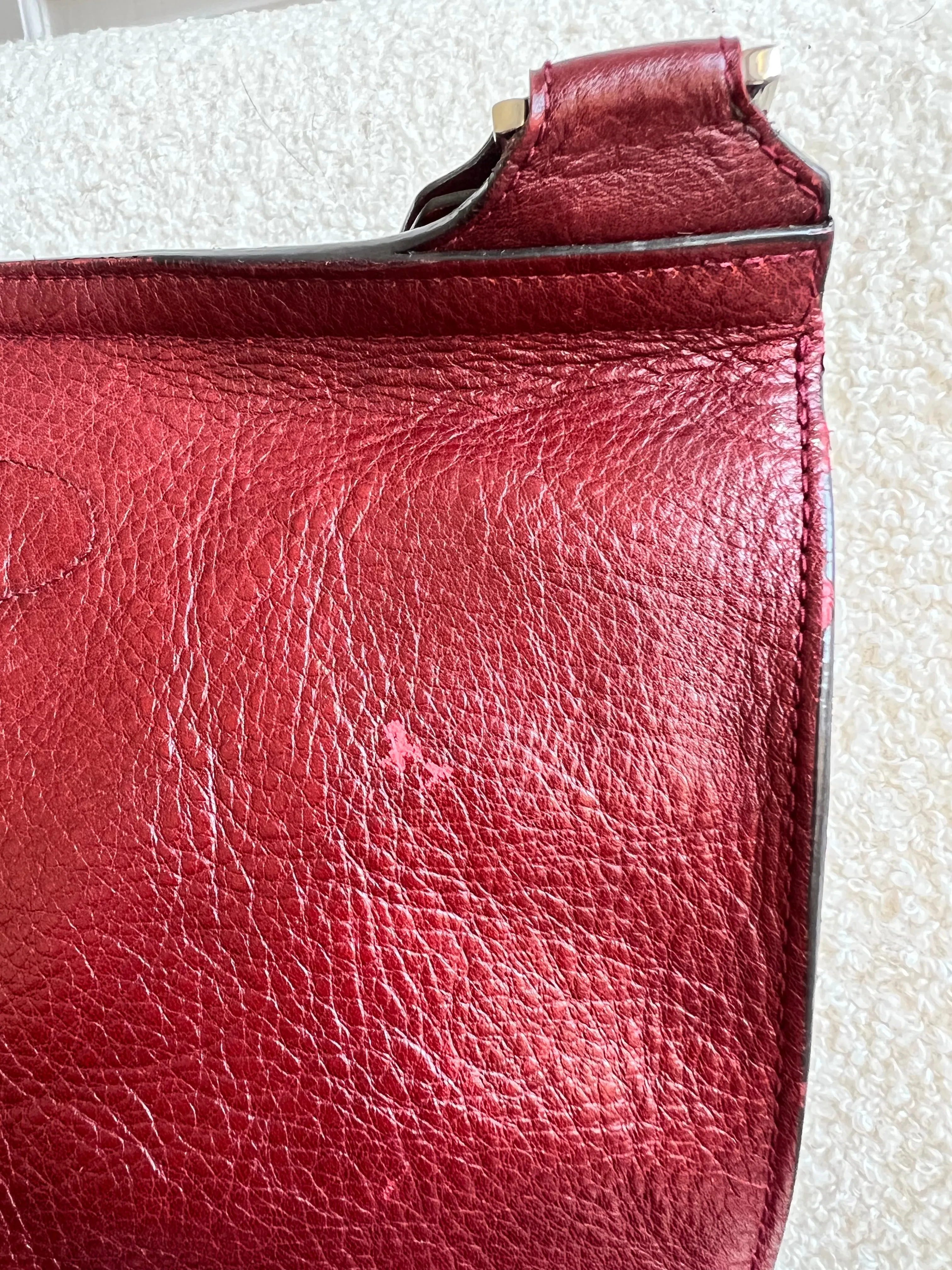 Mulberry Large Oxblood Antony (RRP £695)