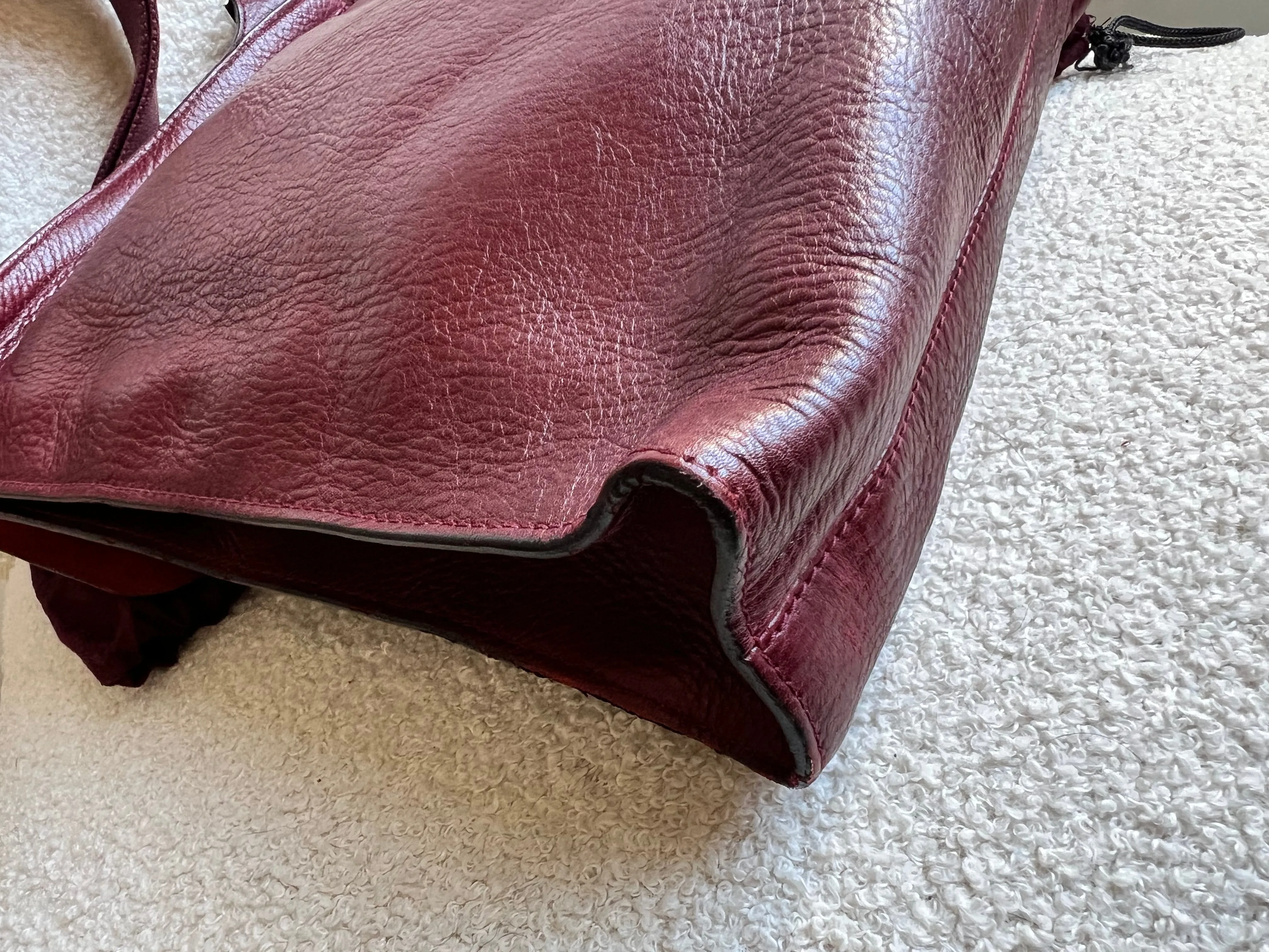 Mulberry Large Oxblood Antony (RRP £695)