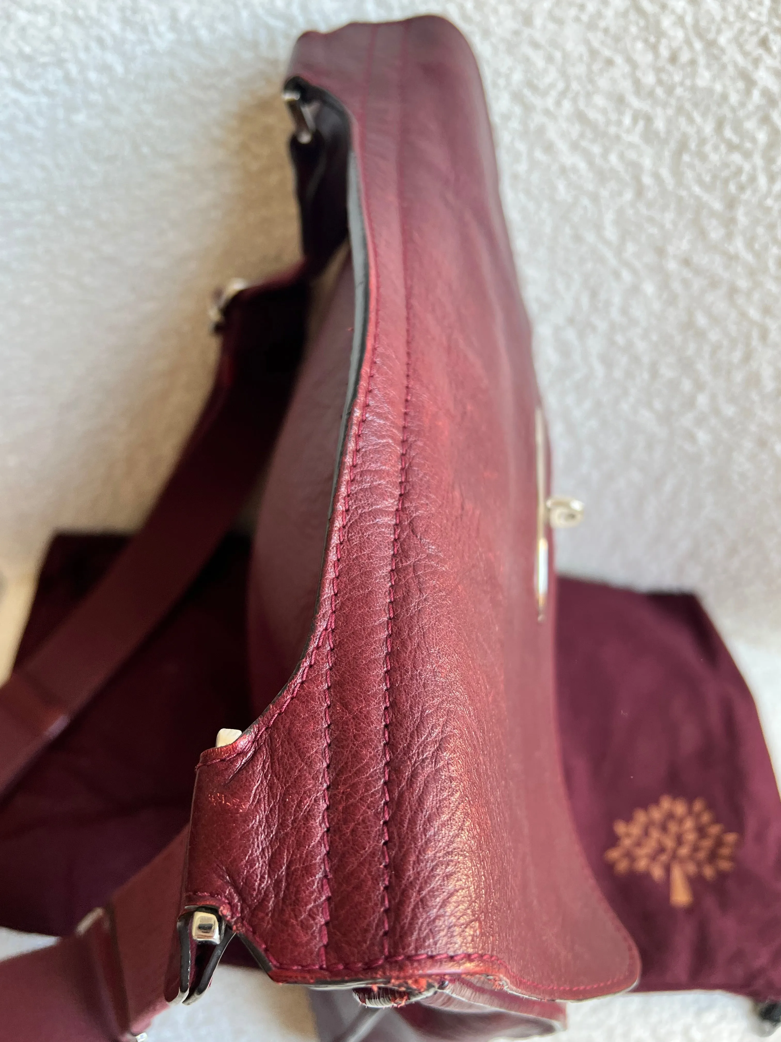 Mulberry Large Oxblood Antony (RRP £695)