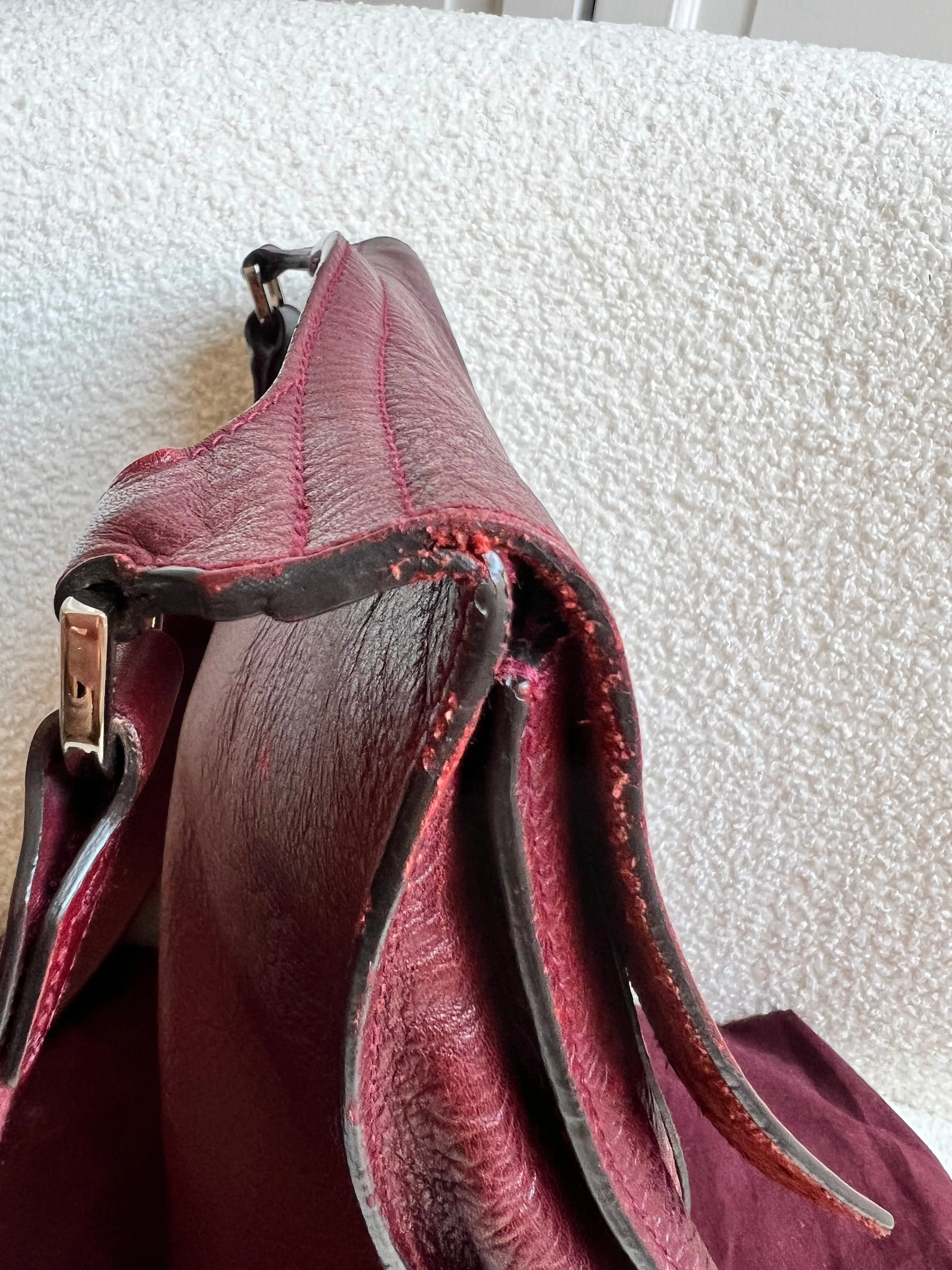 Mulberry Large Oxblood Antony (RRP £695)