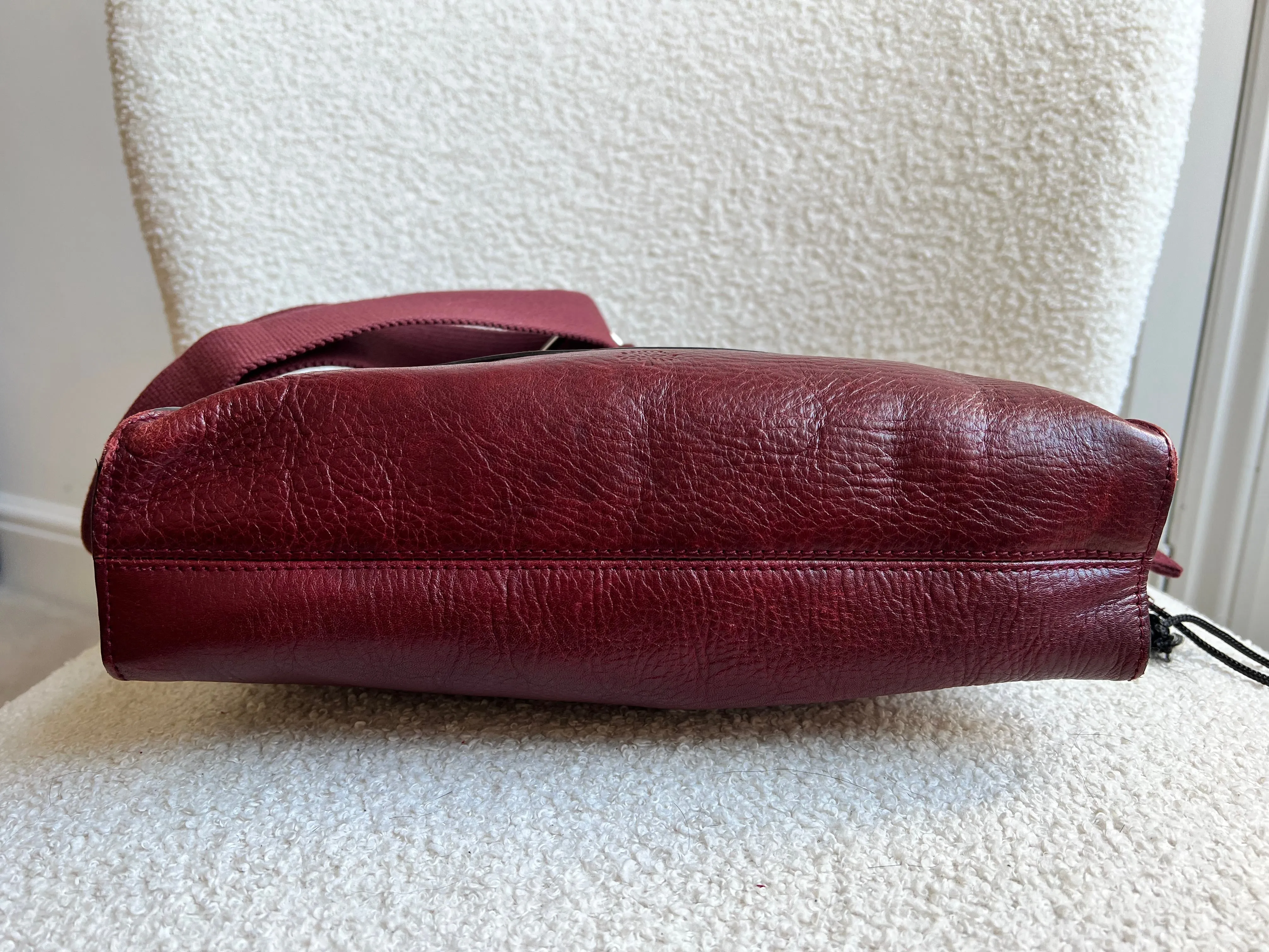 Mulberry Large Oxblood Antony (RRP £695)