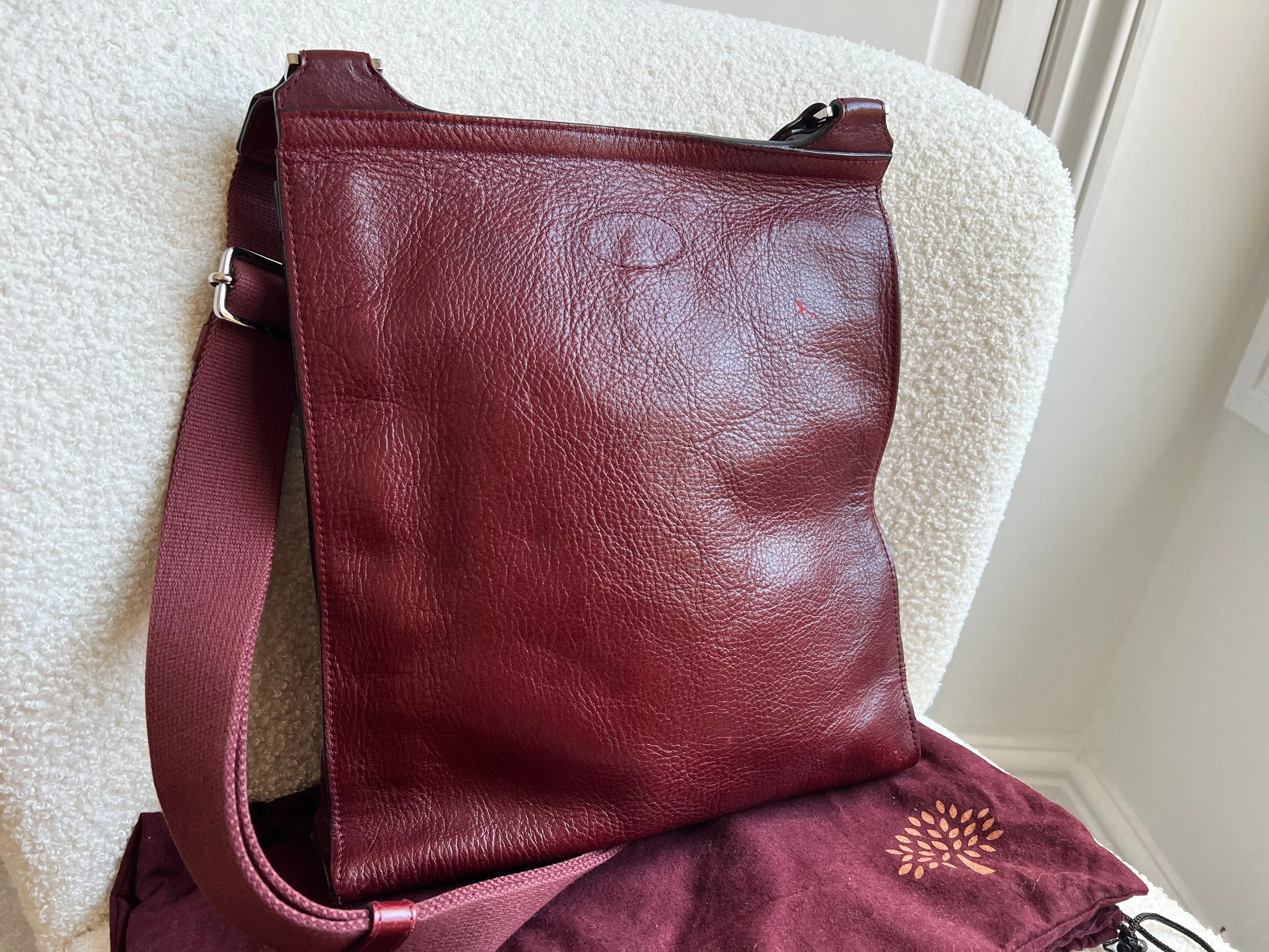 Mulberry Large Oxblood Antony (RRP £695)