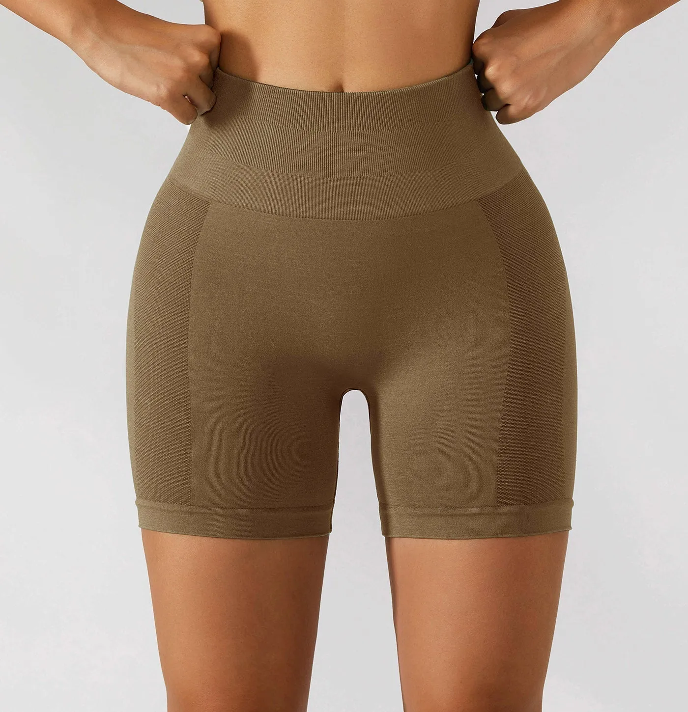 Mystery High-Waisted Scrunch Seamless Shorts