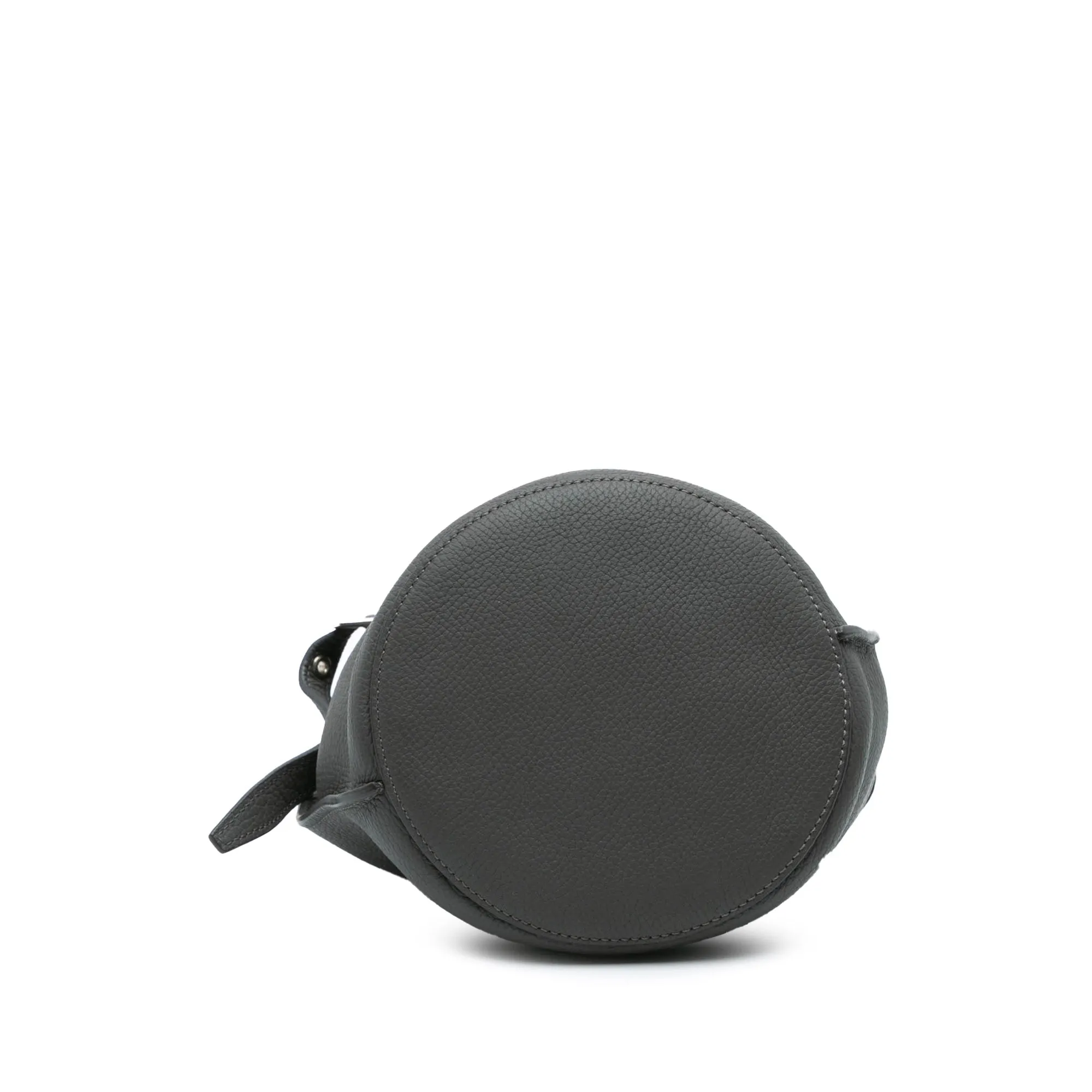 Nano Leather Big Bucket Bag