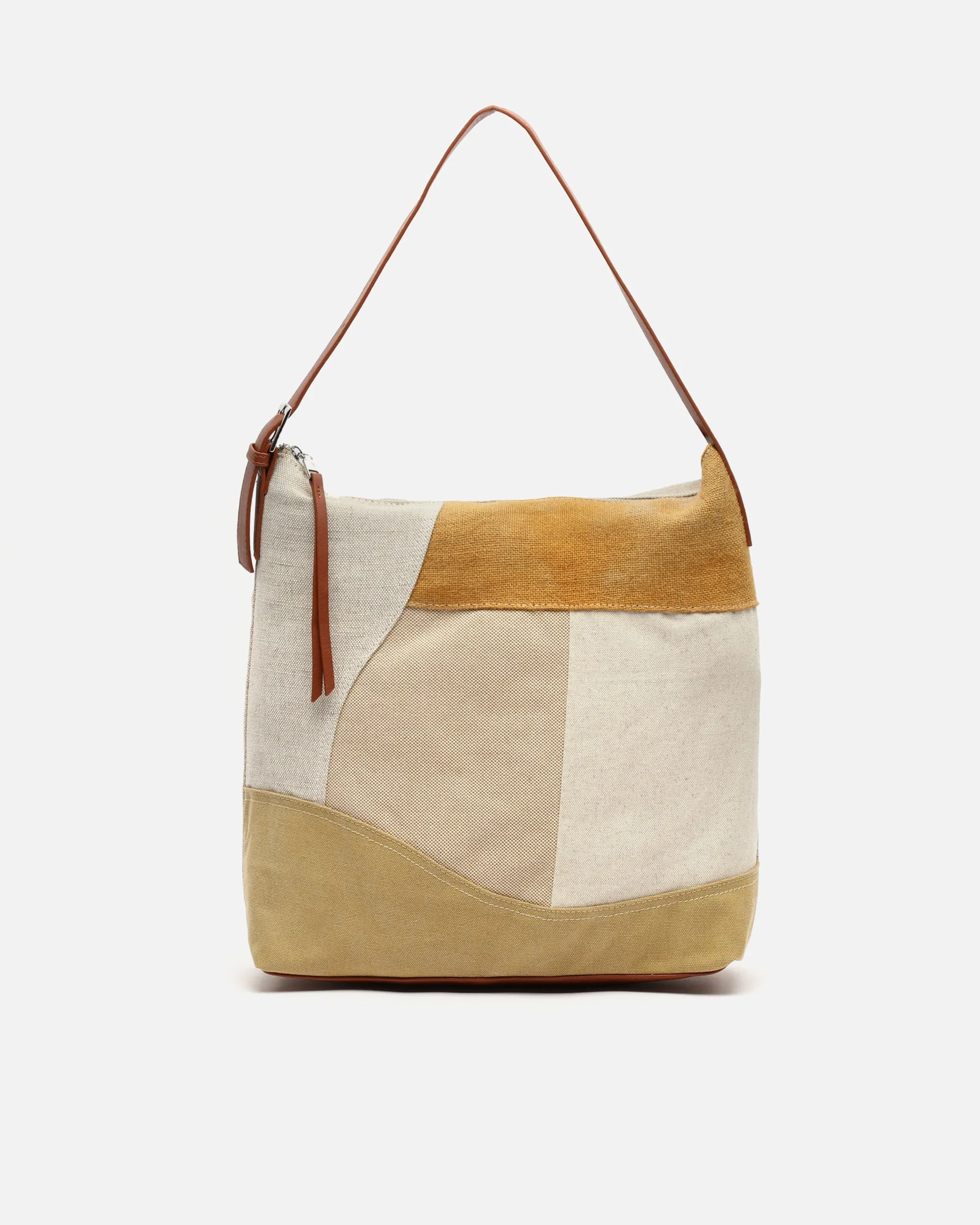 Narcisa bolso hobo con estampado patchwork