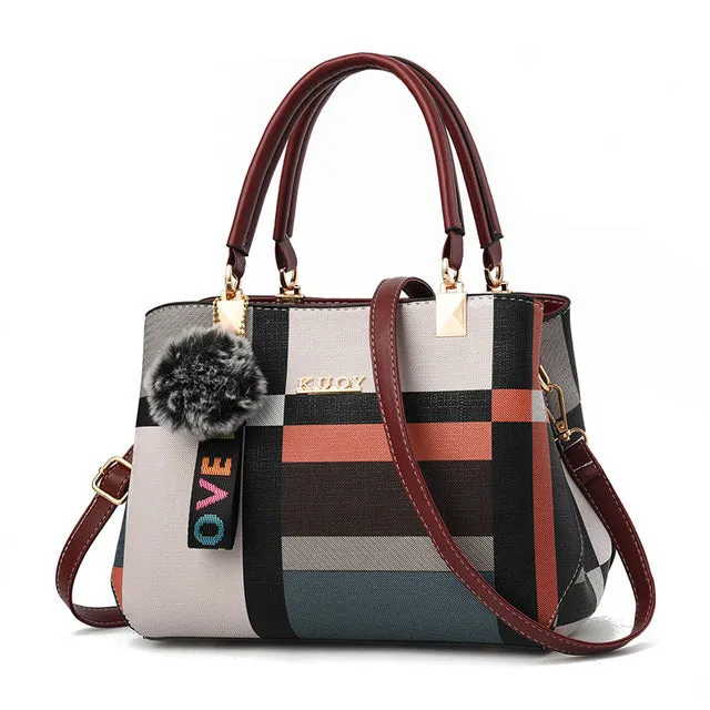 New 4pcs/Set Women Composite Bags High Quality Ladies Purses and Handbags Female PU Leather Shoulder Messenger Bags Tote Bag