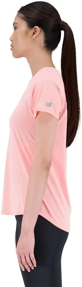 New Balance Women's Impact Run Short Sleeve 22 Top